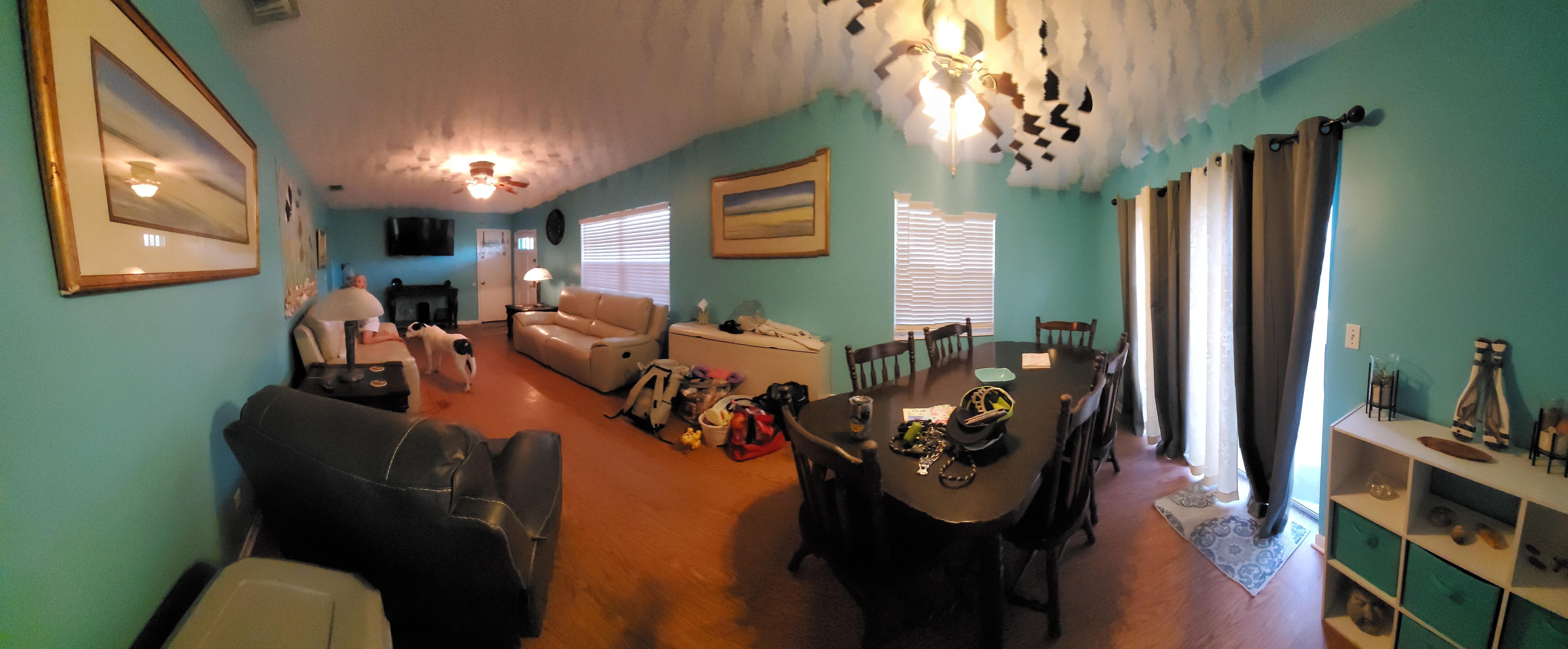 Inside