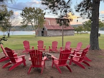 Fire Pit and the barn