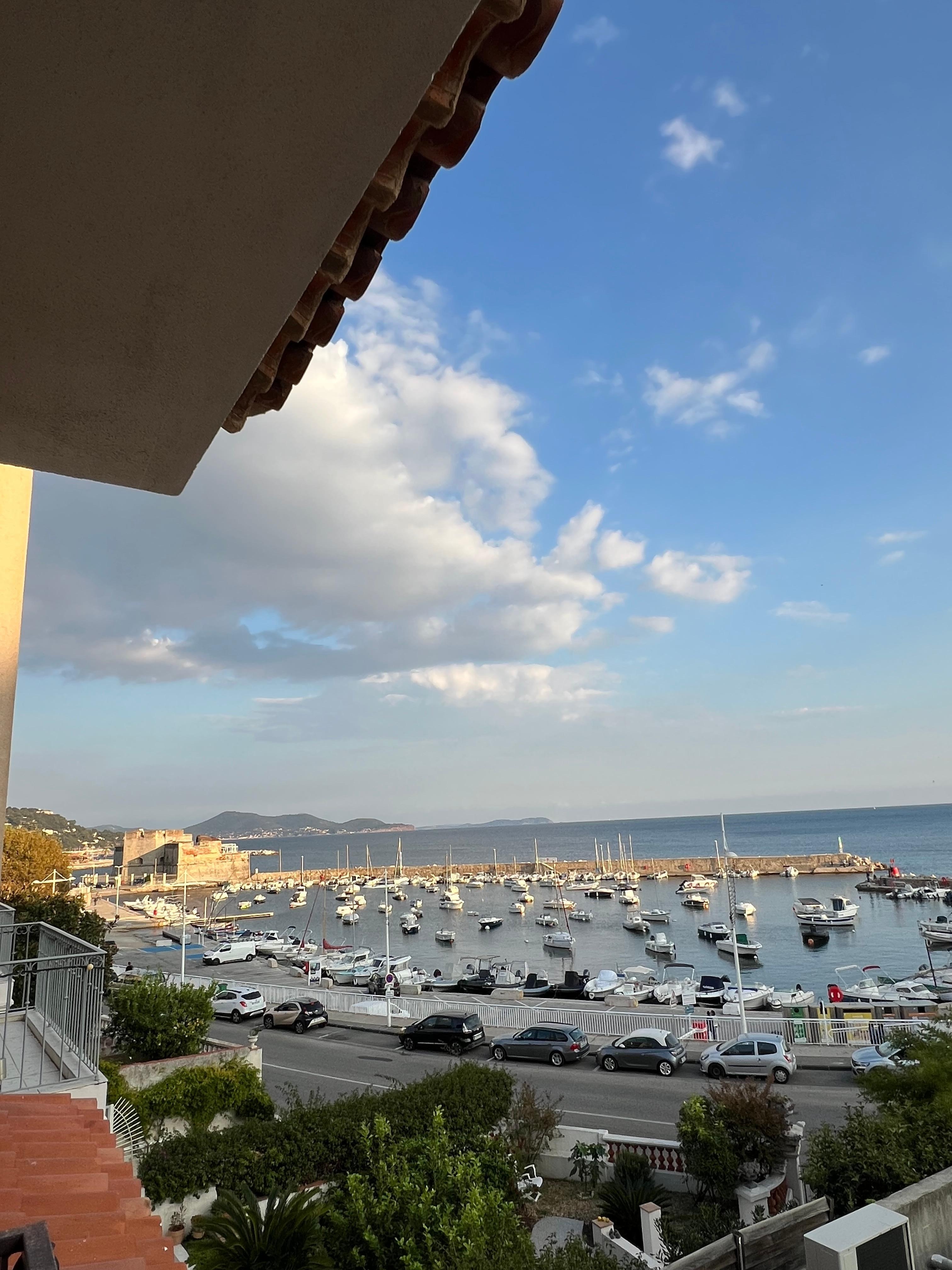 View from the balcony