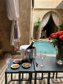 Wine and relaxation. It was perfect!