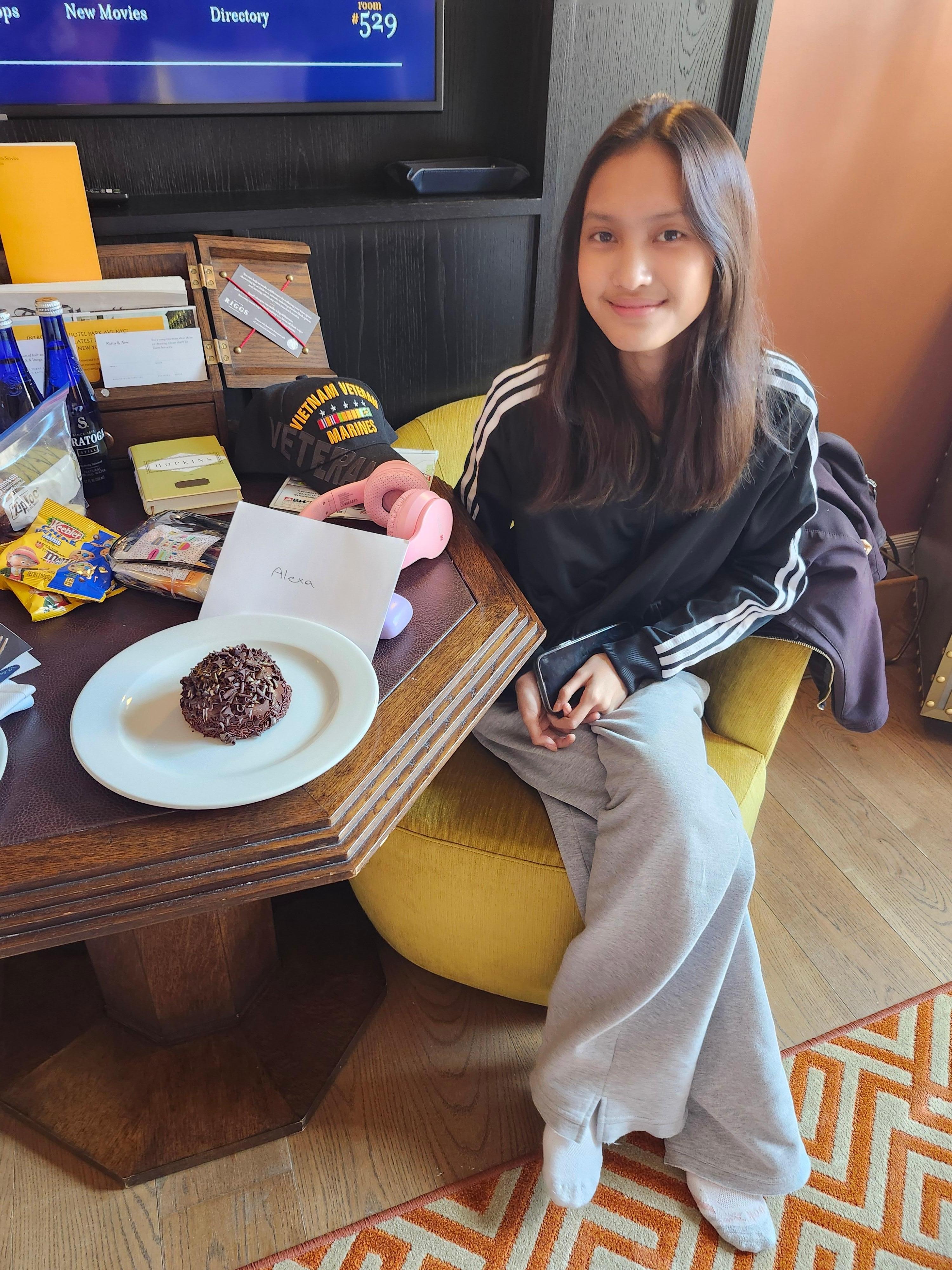 Granddaughter 16th birthday.  They made her a cake