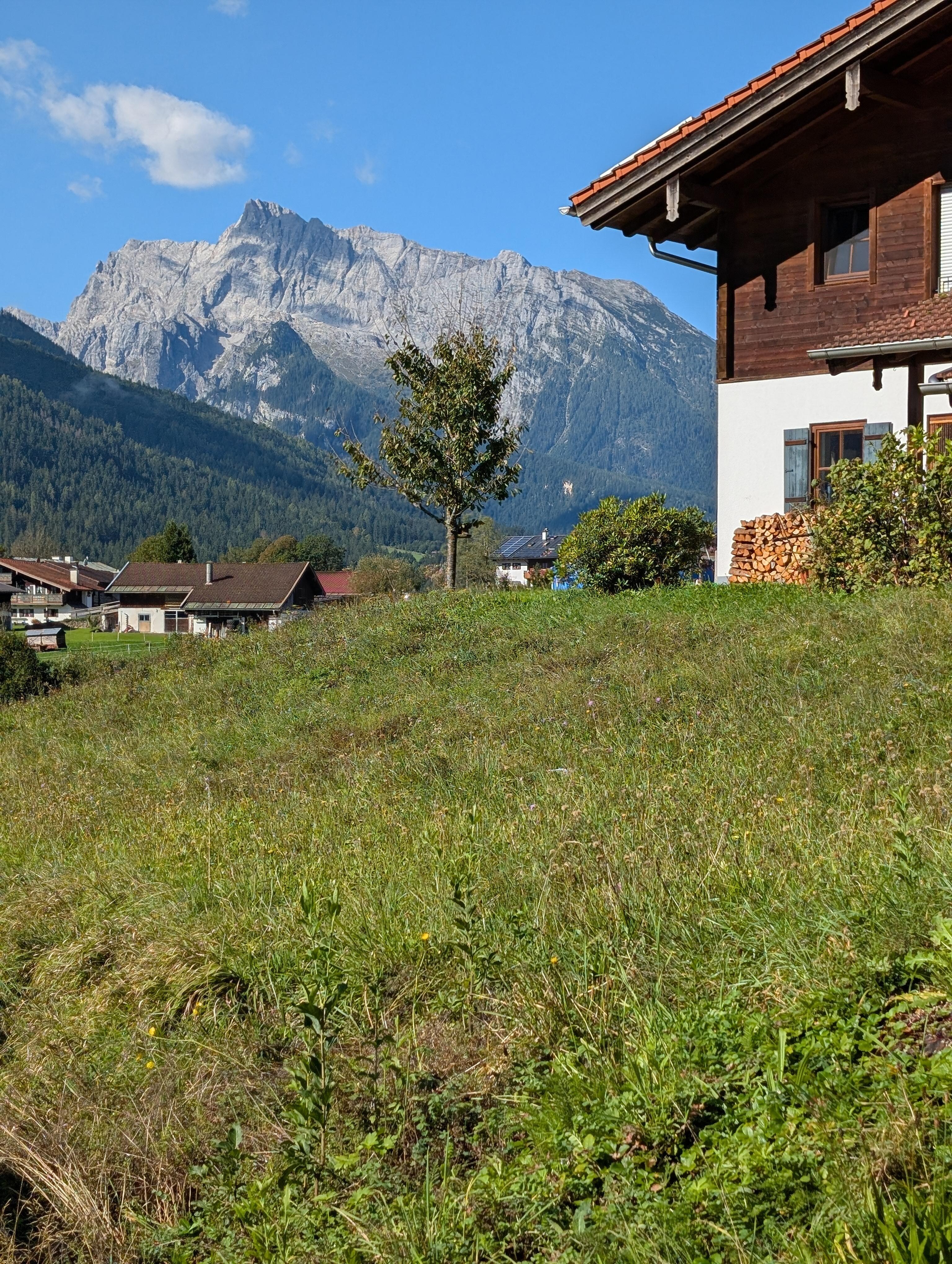 Blick vom Ferienhaus 