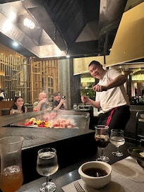 We love Louis and the hibachi dinner at Spice!