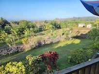 View from deck