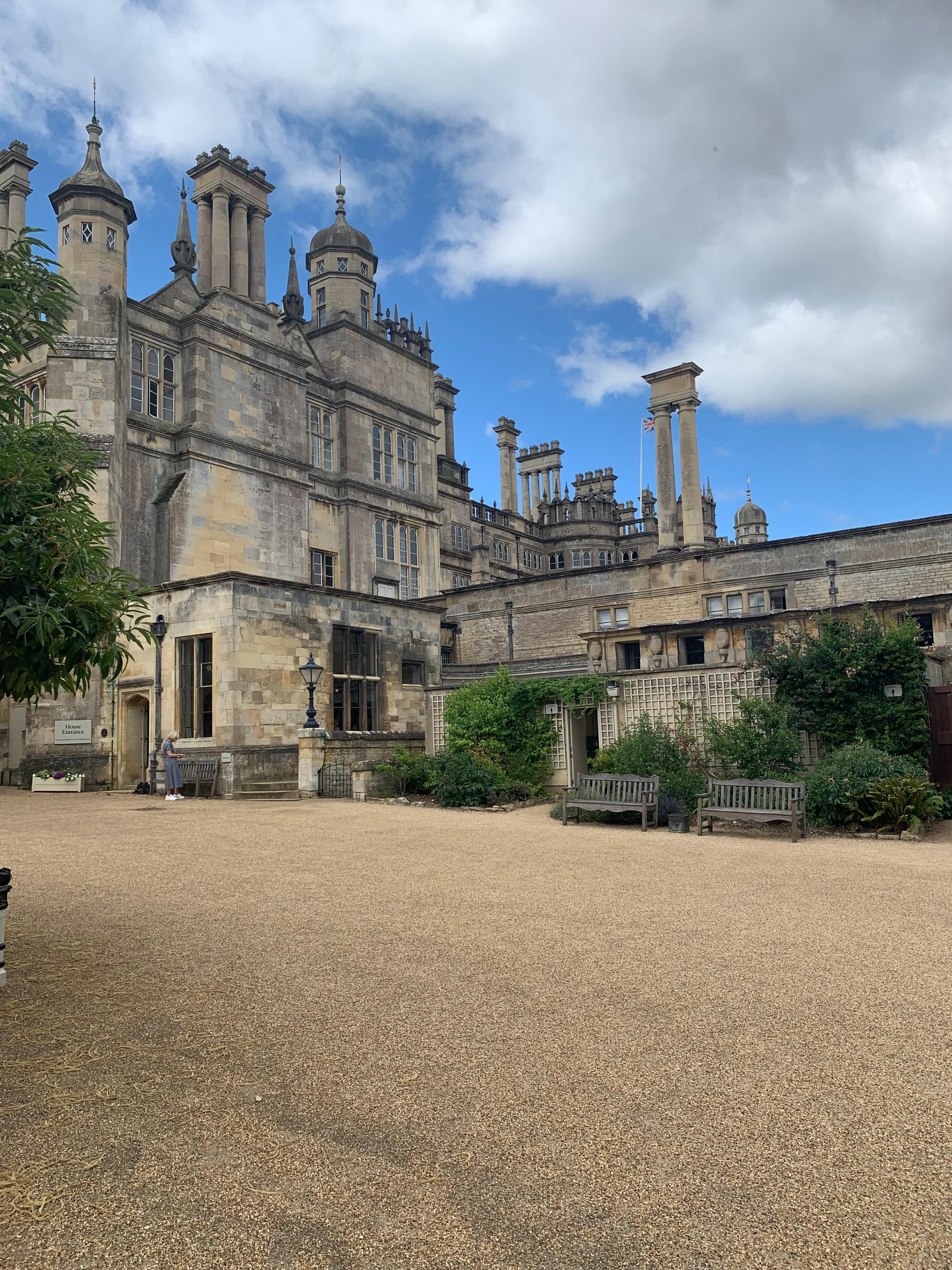 Burghley house a short drive up the A1 at Stamford