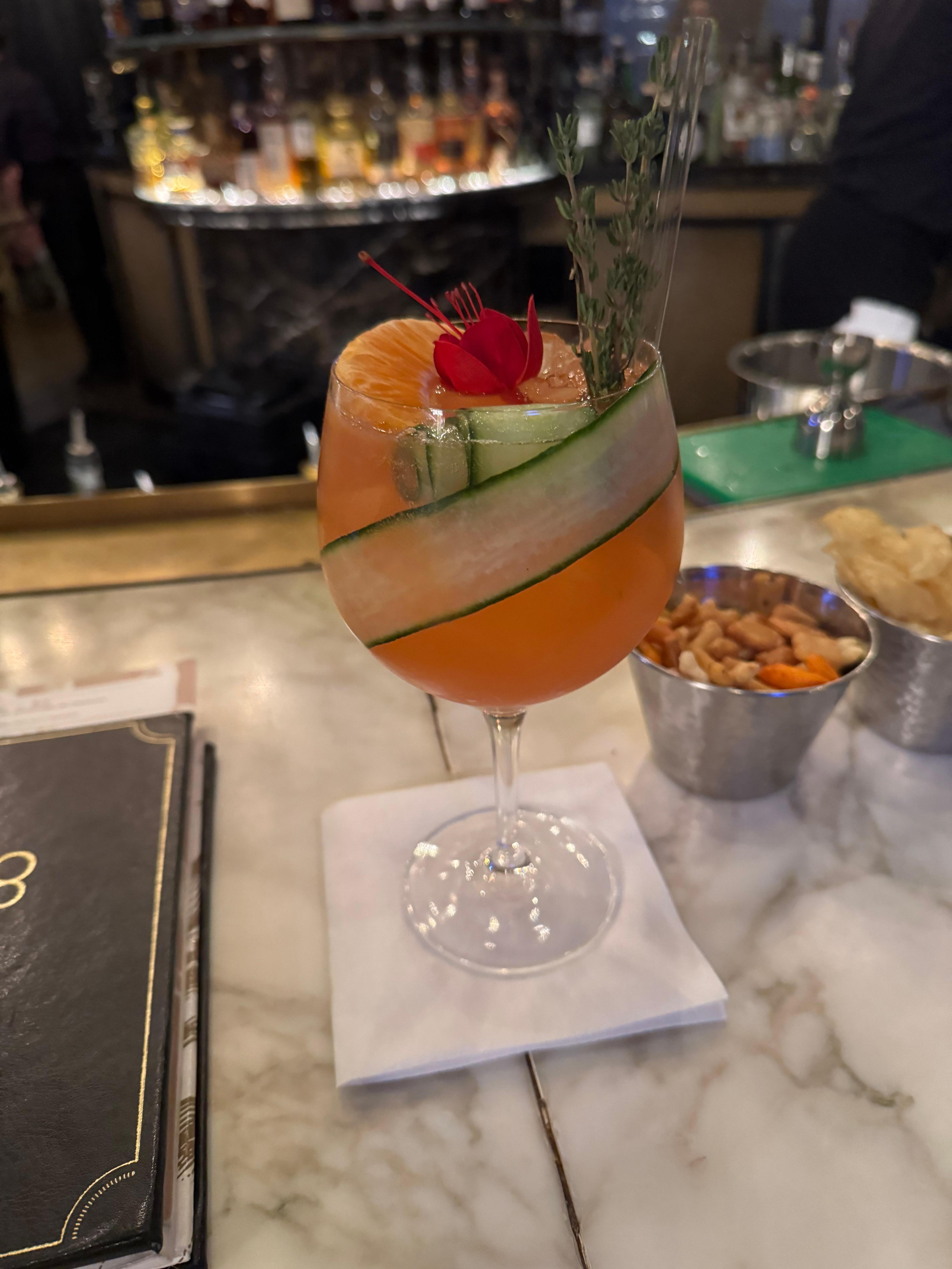 La Rose et Le Renard cocktail
