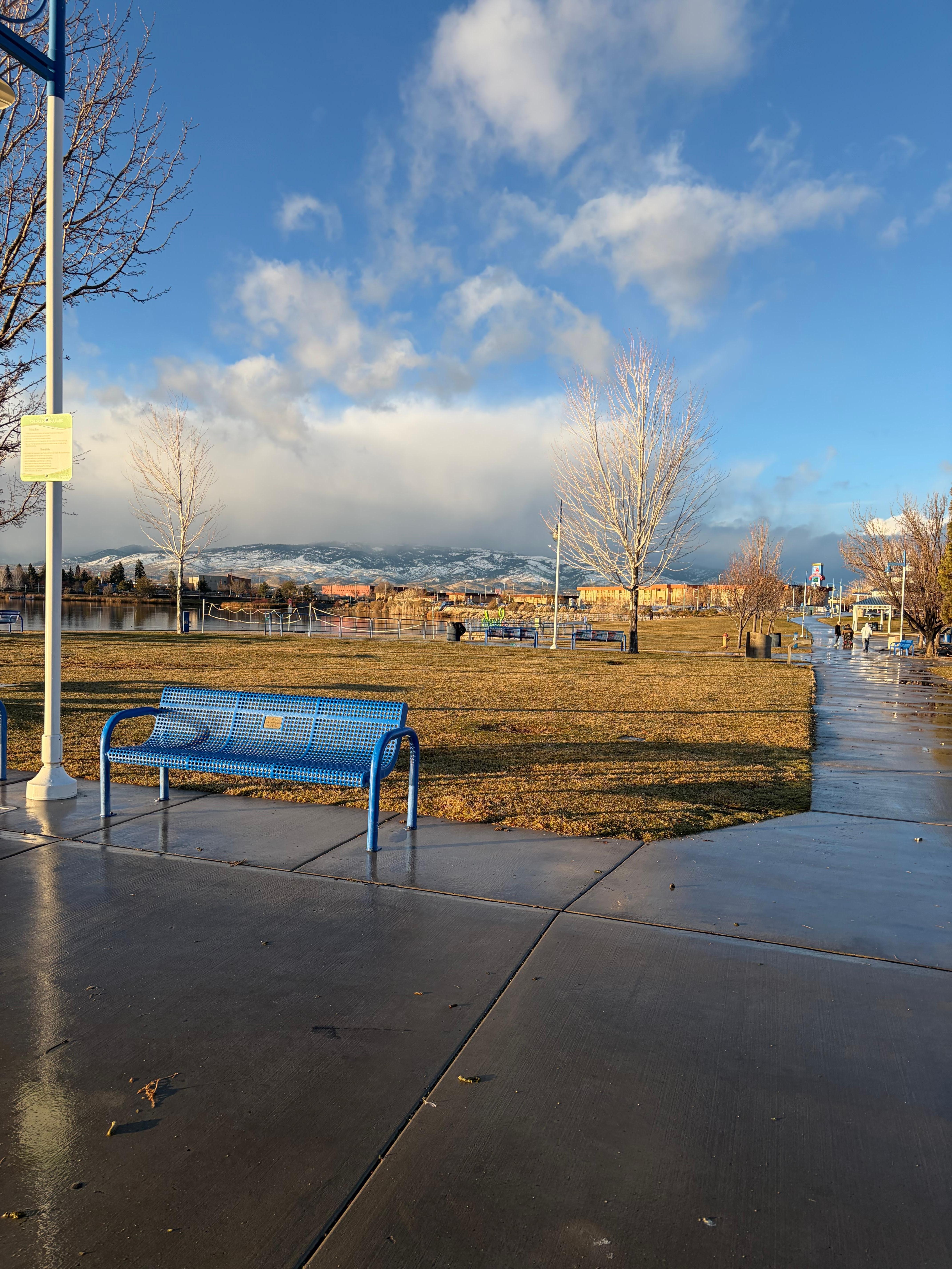 Close to Marine to walk the dog