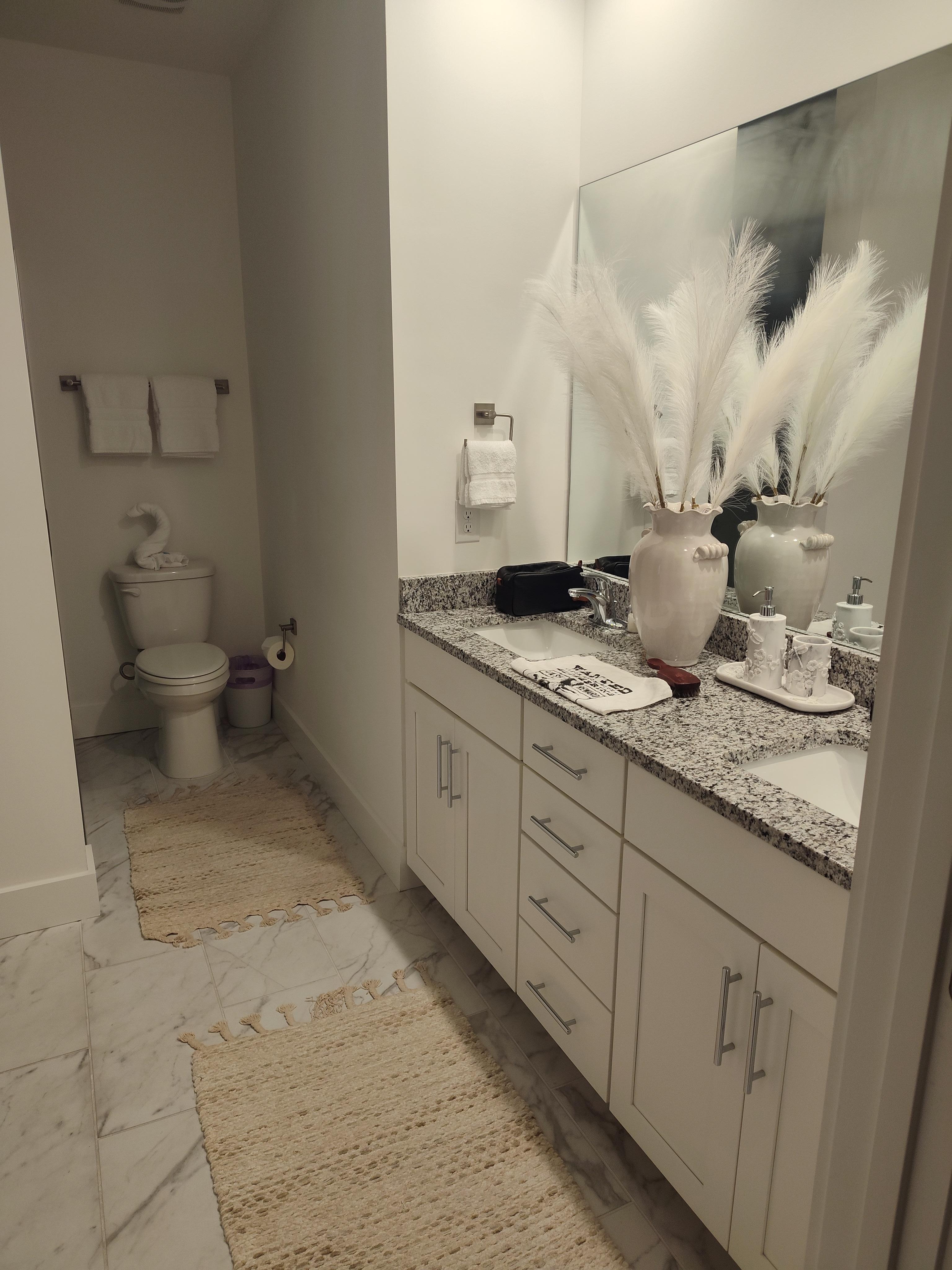 2nd floor master bathroom 