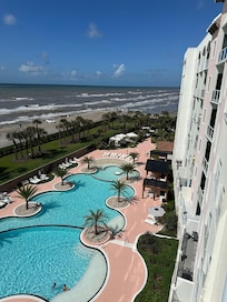 View from the 6th floor balcony