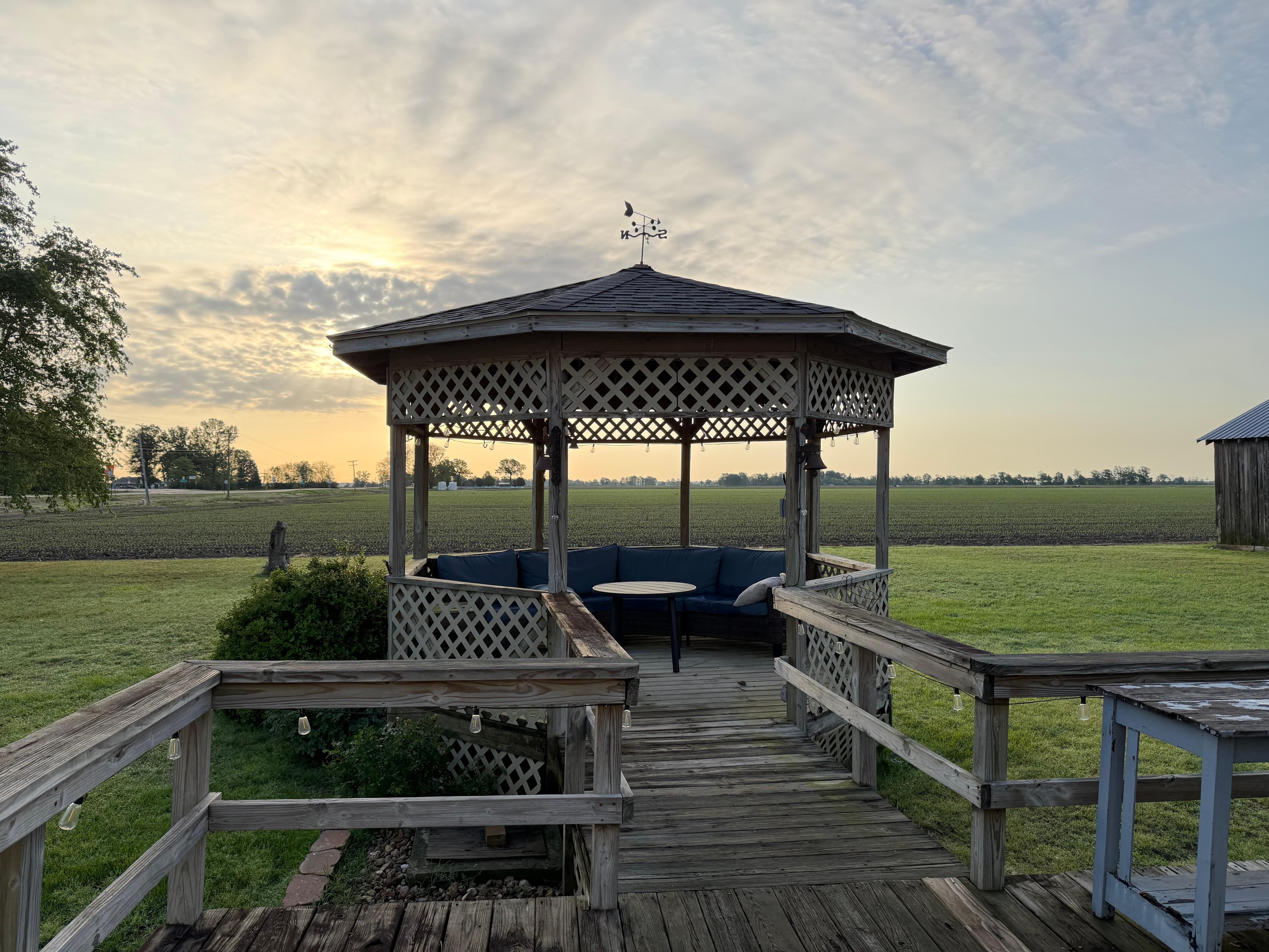 What a restful, peaceful property!