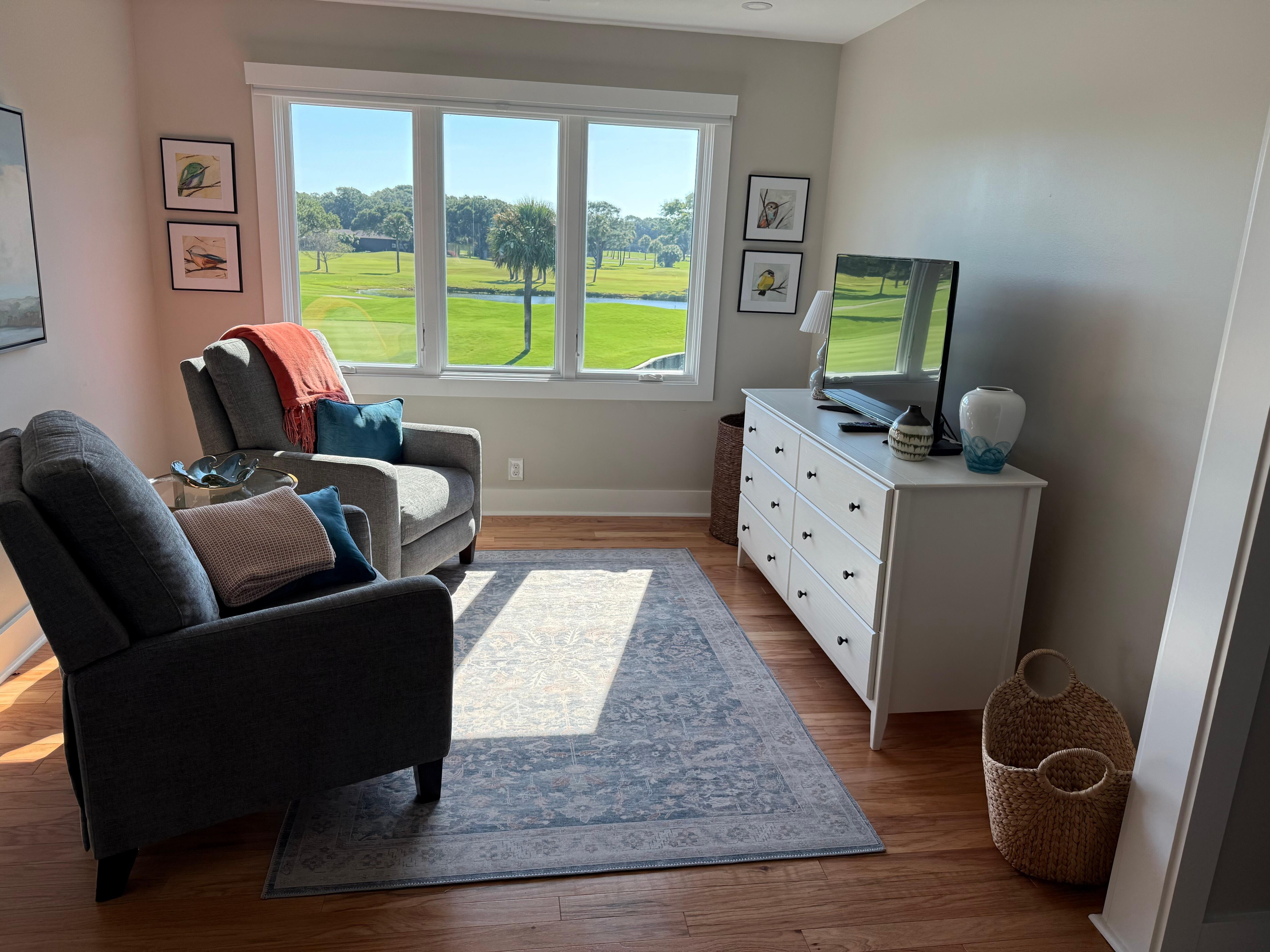Sitting room within the master bedroom.