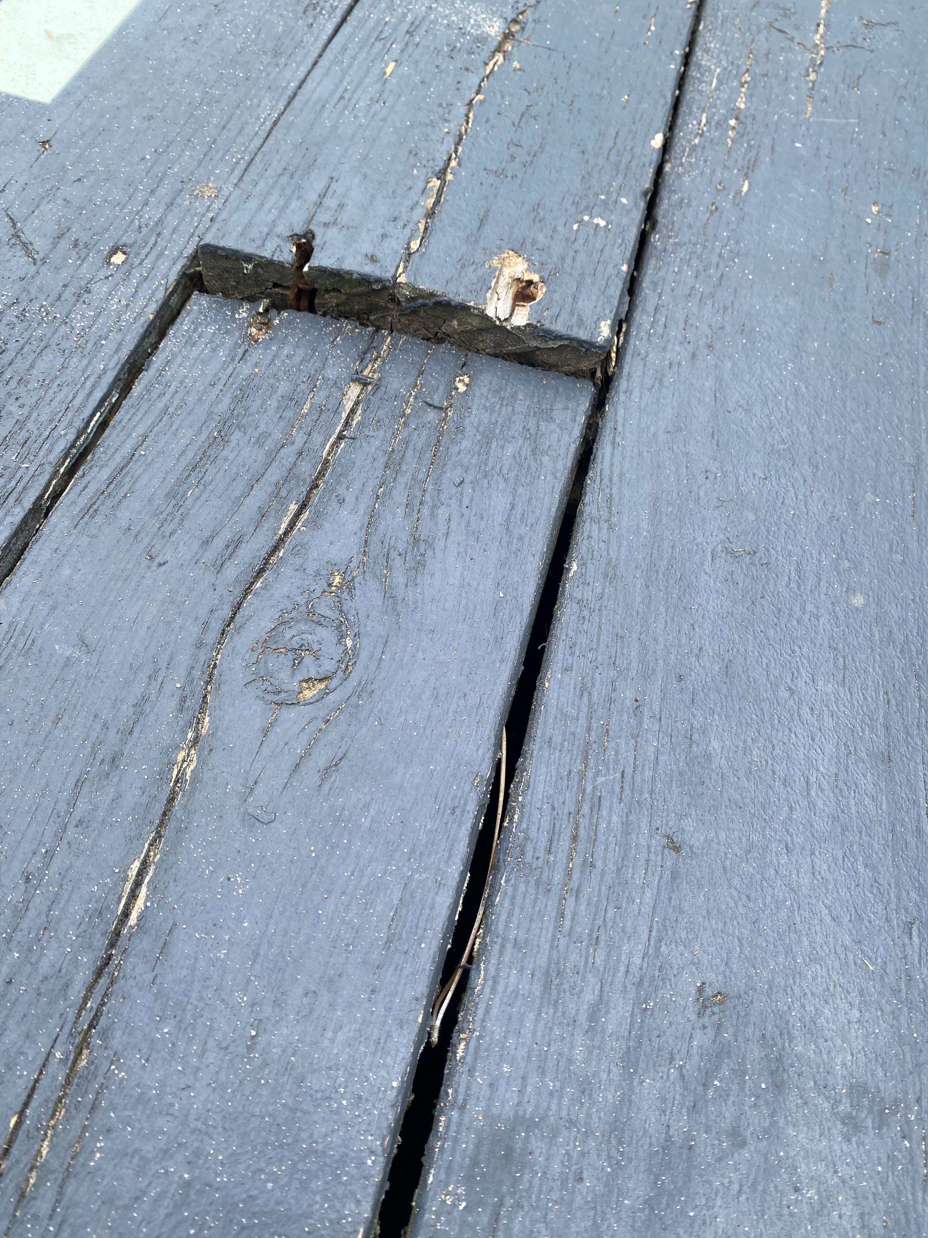 Back deck