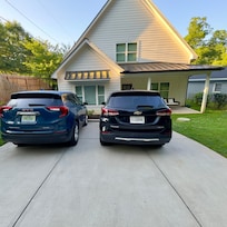 Plenty of parking for 2 cars