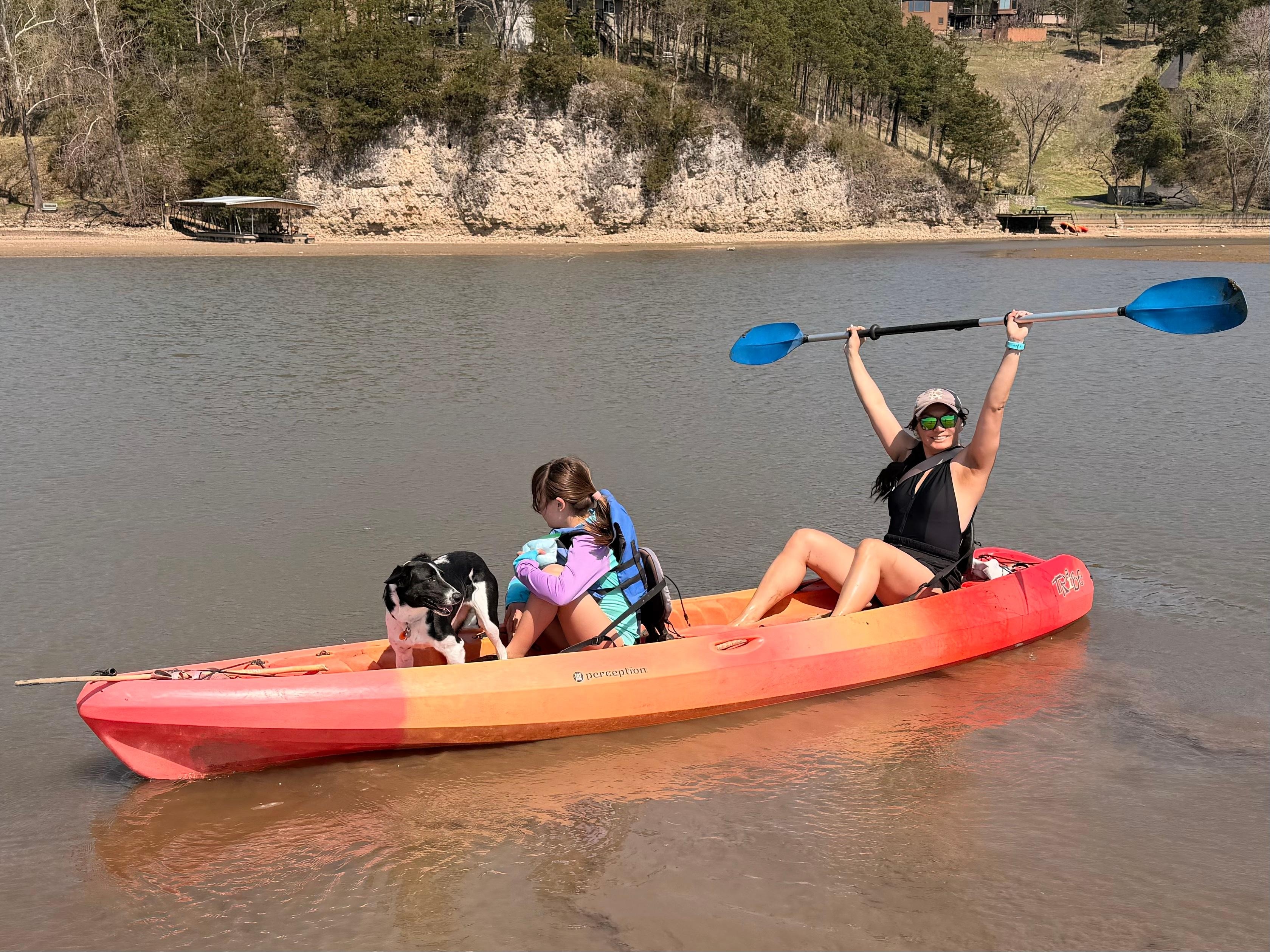 Was still able to kayak even off season! They provided the kayaks and life vests!