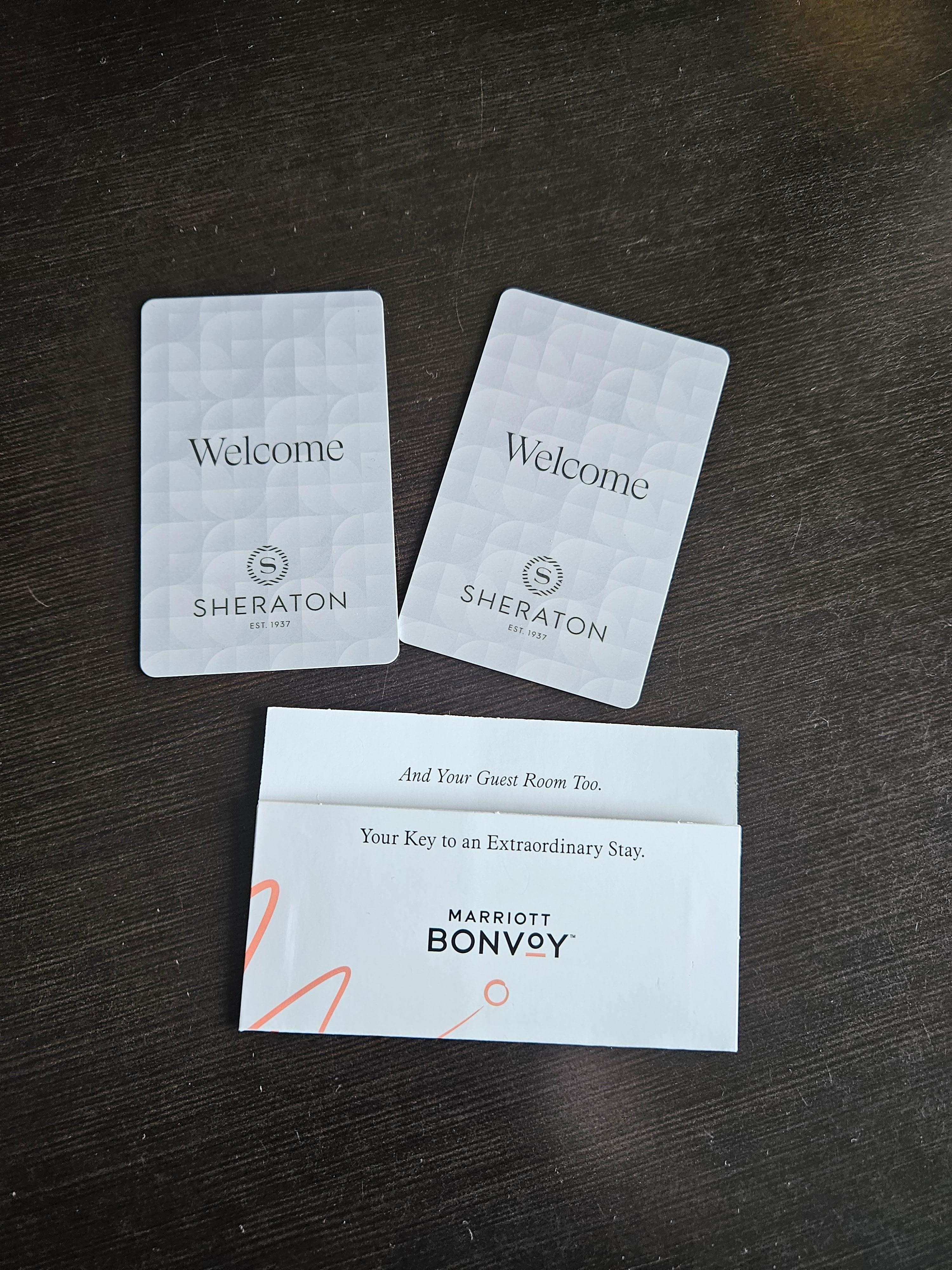 Key cards. Also available in the APP for free.