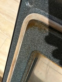 dirty stove
