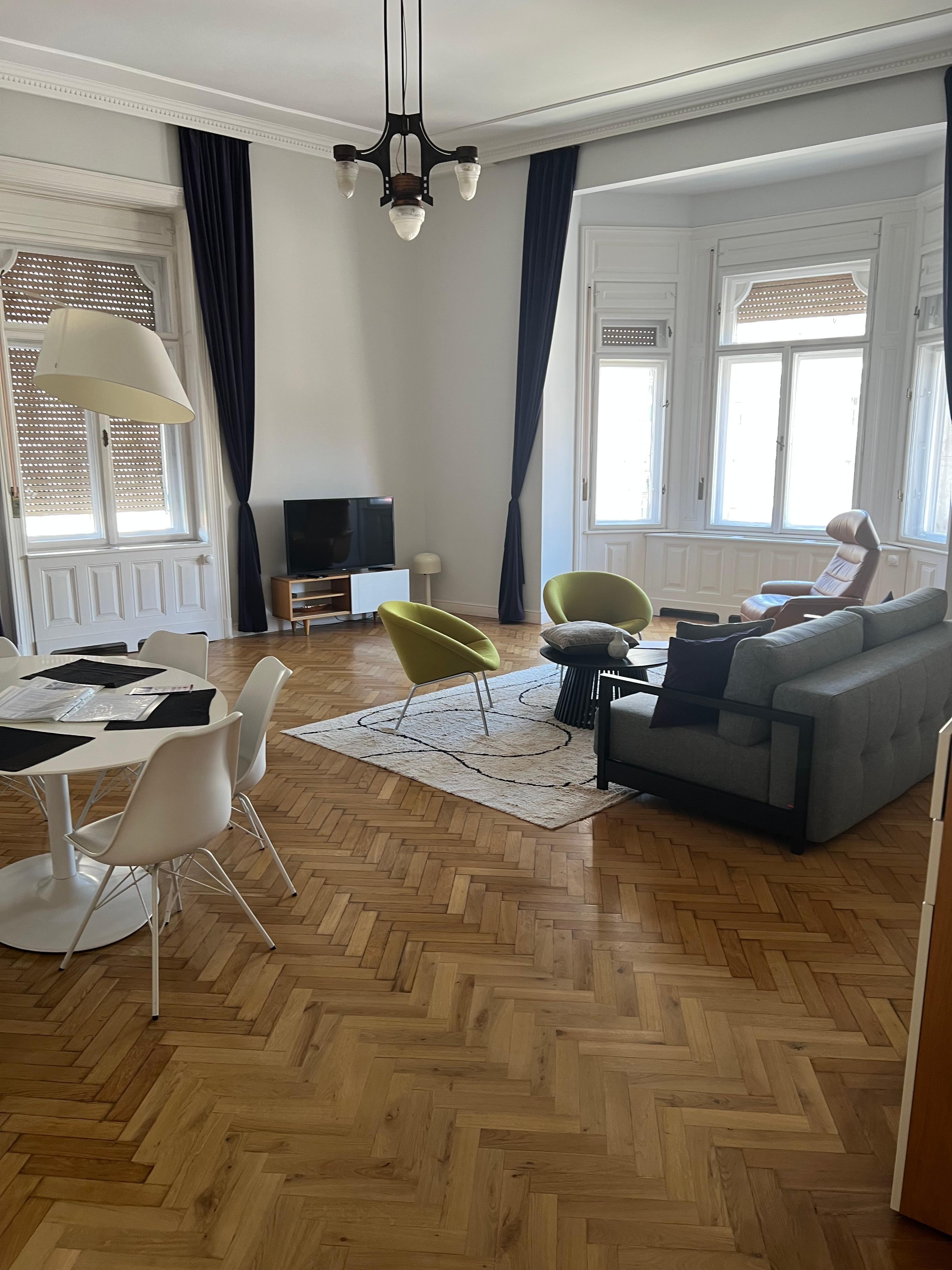 Trying to capture the size of the living room.  