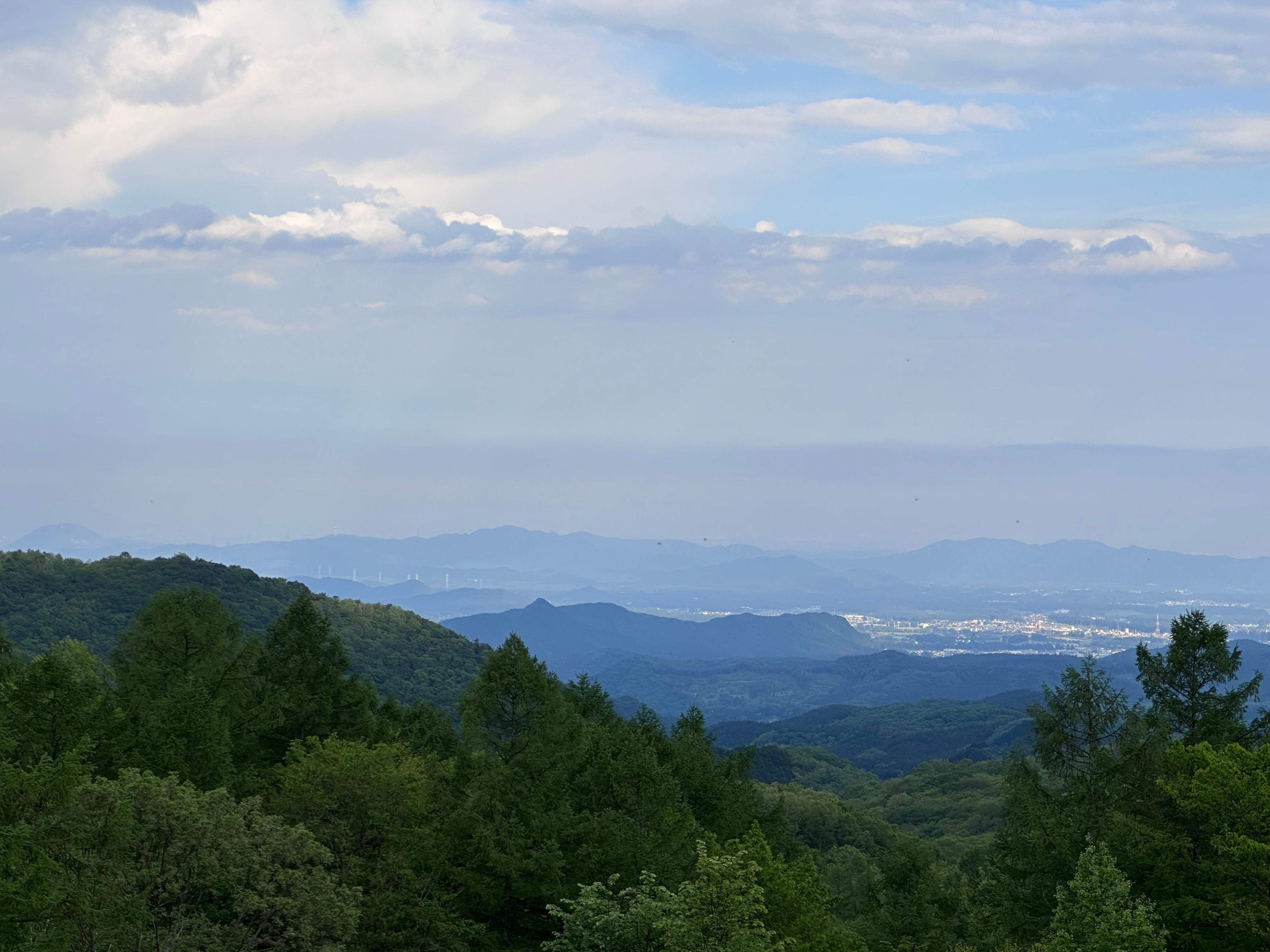 Mountain view from room