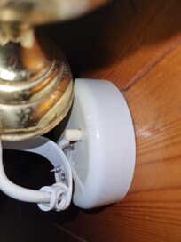 sharp screw in down stairs bedroom