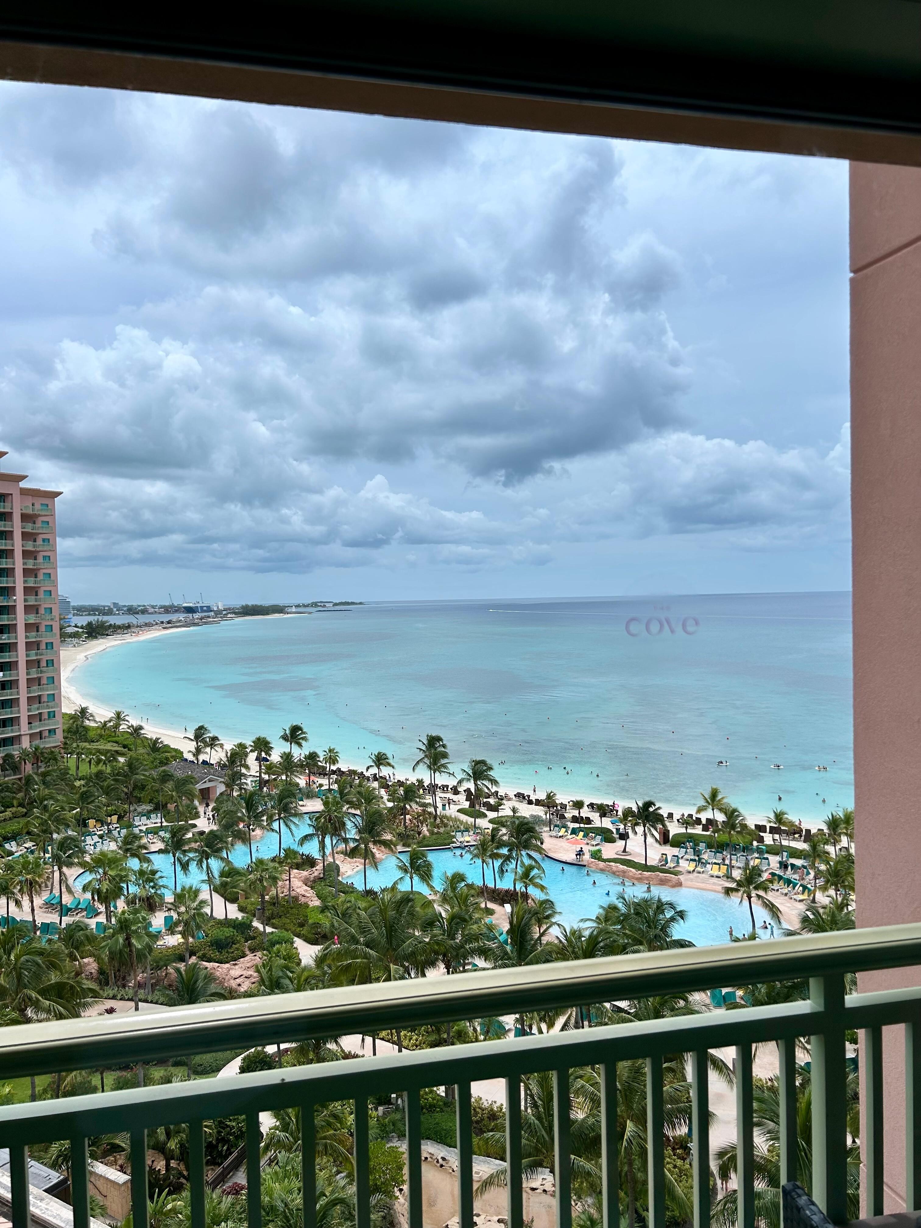 View from room at Cove - 9th floor.