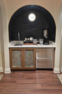 The communal coffee bar on my floor. Adorable.