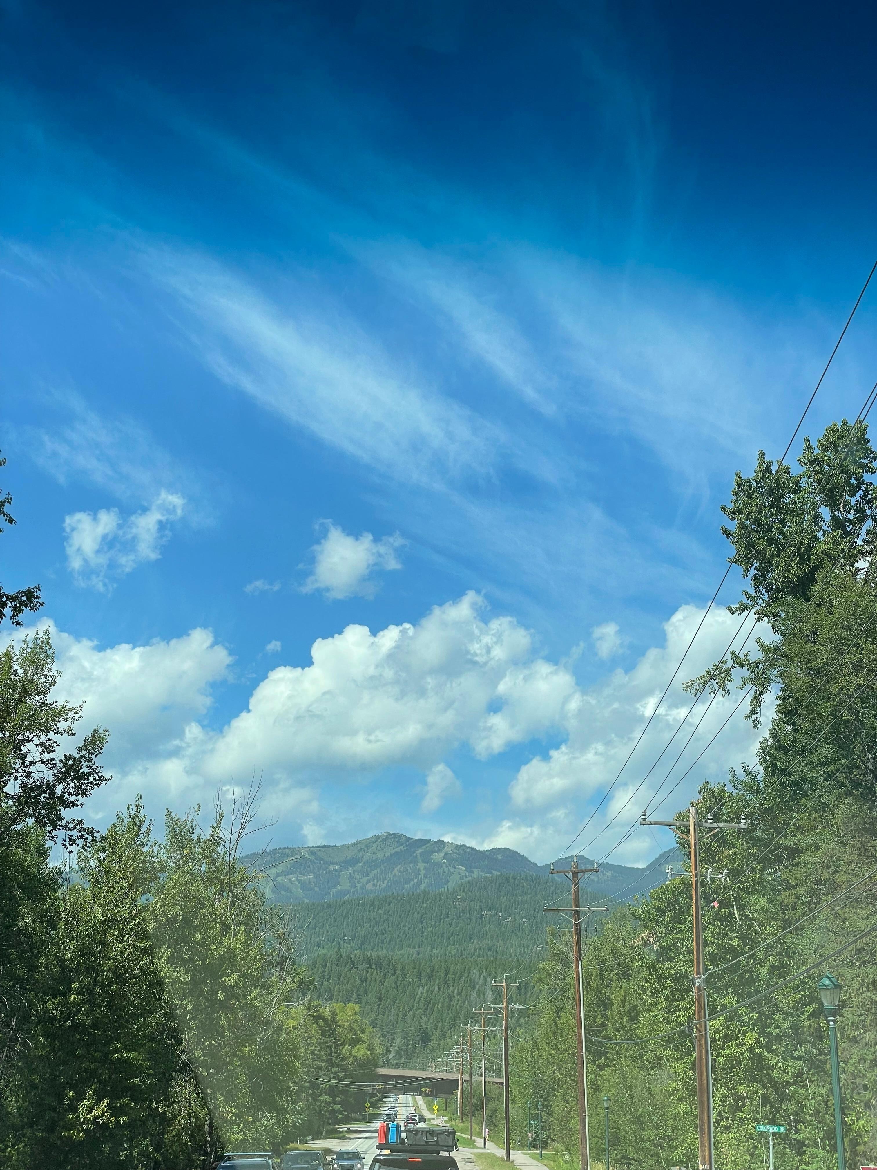 Drive up the mountain 