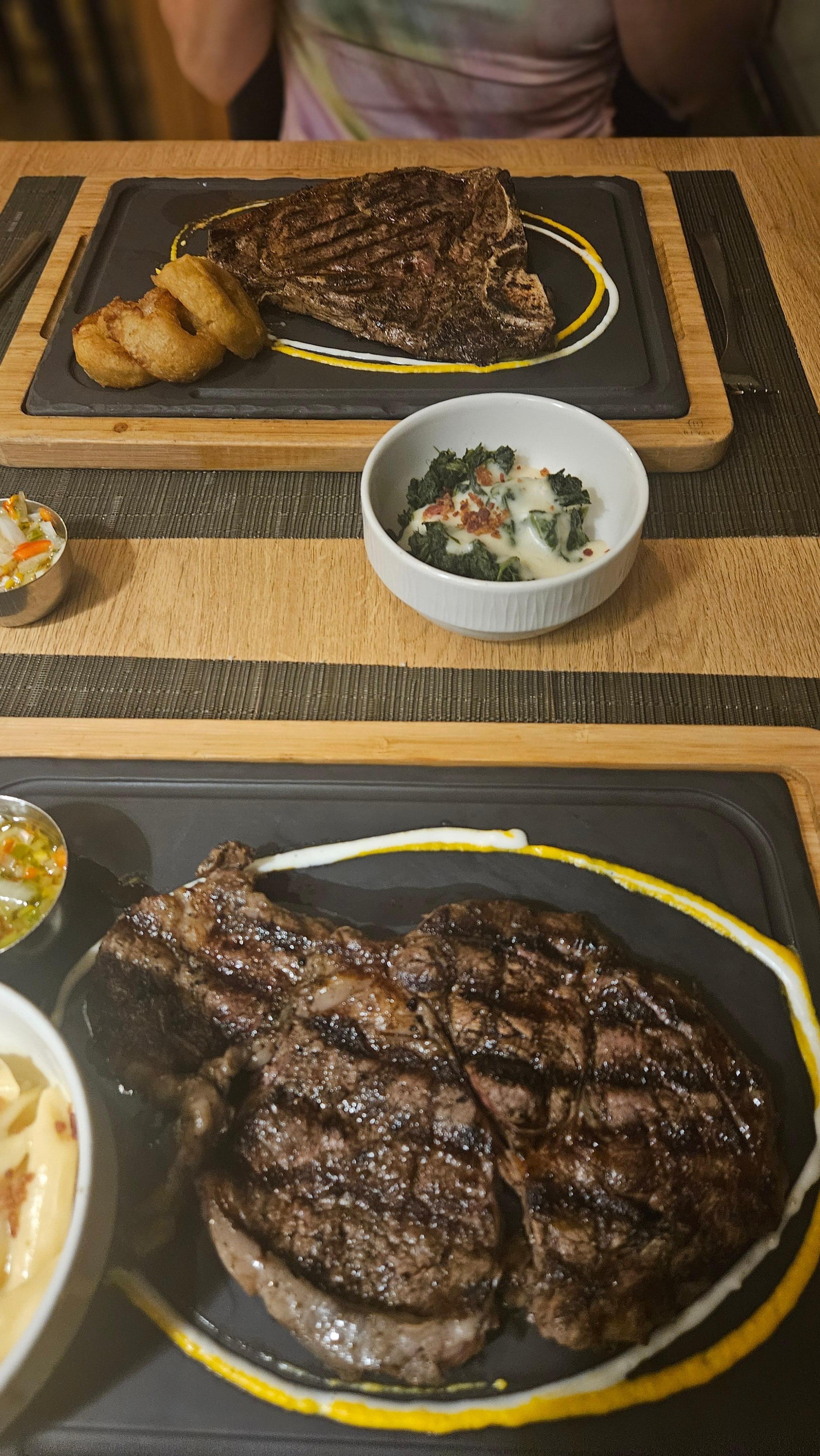 Dinner from the grill. Best meal. 