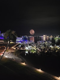 View from our balcony