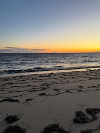 Beach at sunset