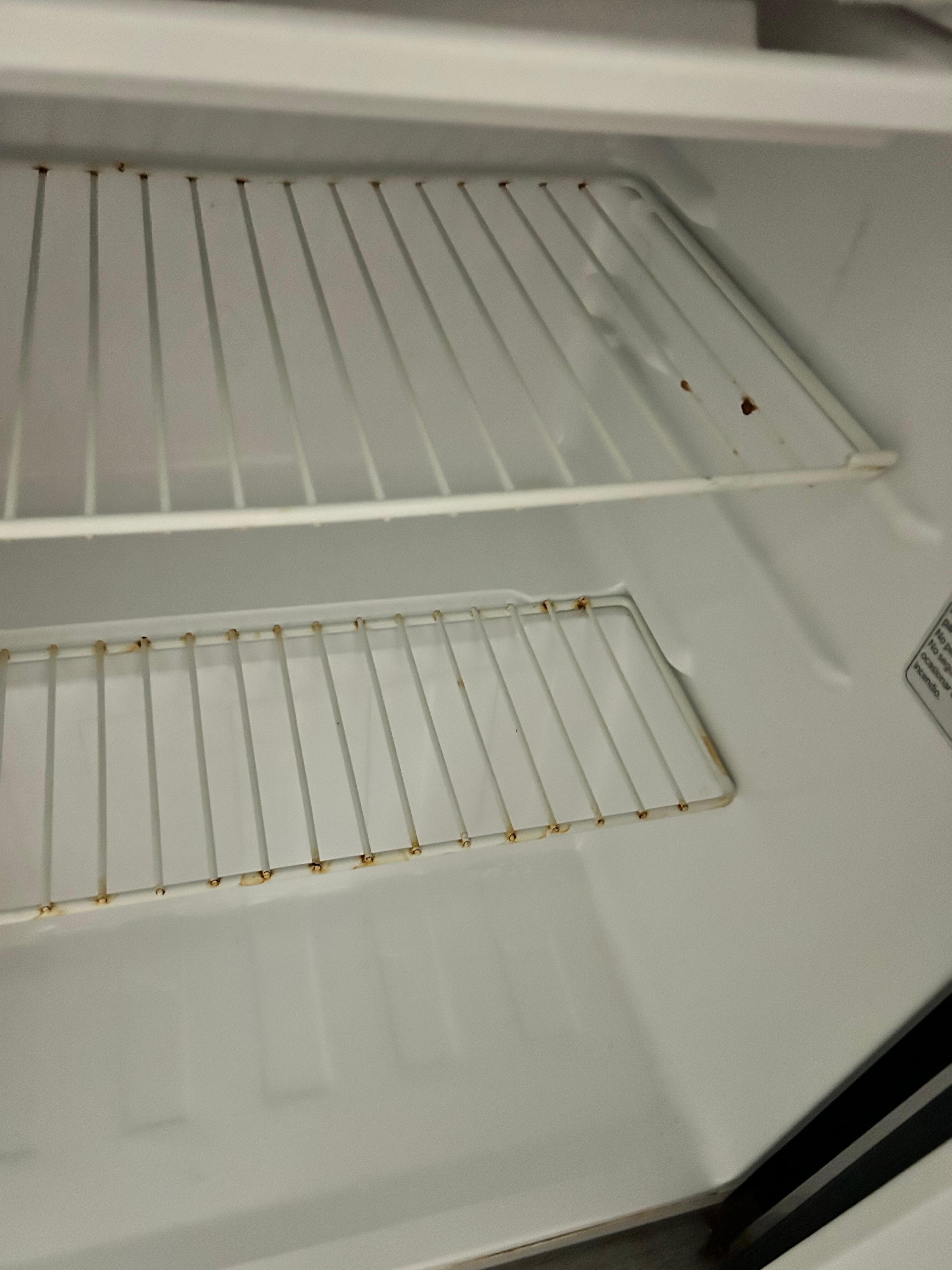 Rust in refridge