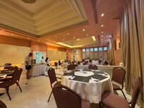 Area for breakfast buffet