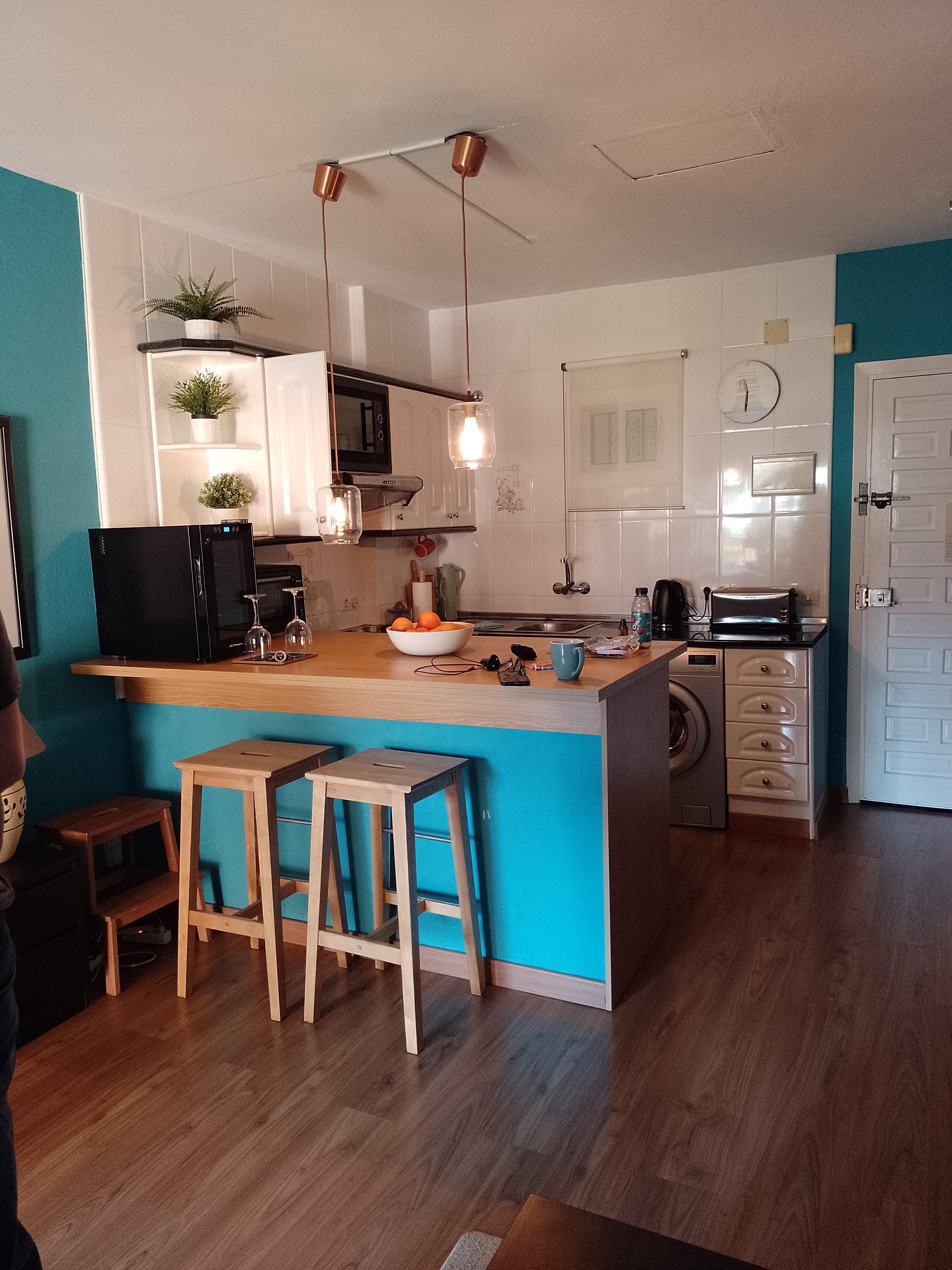 Well equipped kitchen 