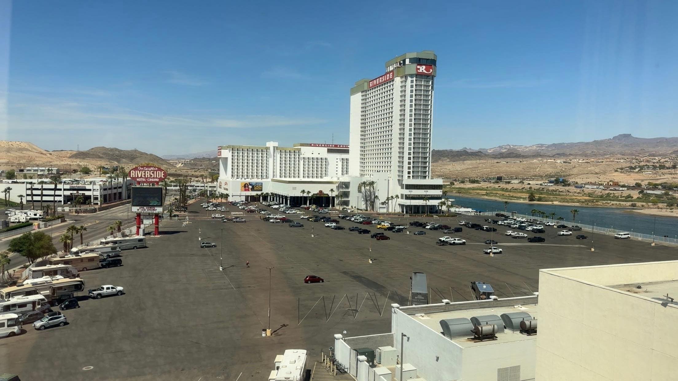View from my 8th floor room