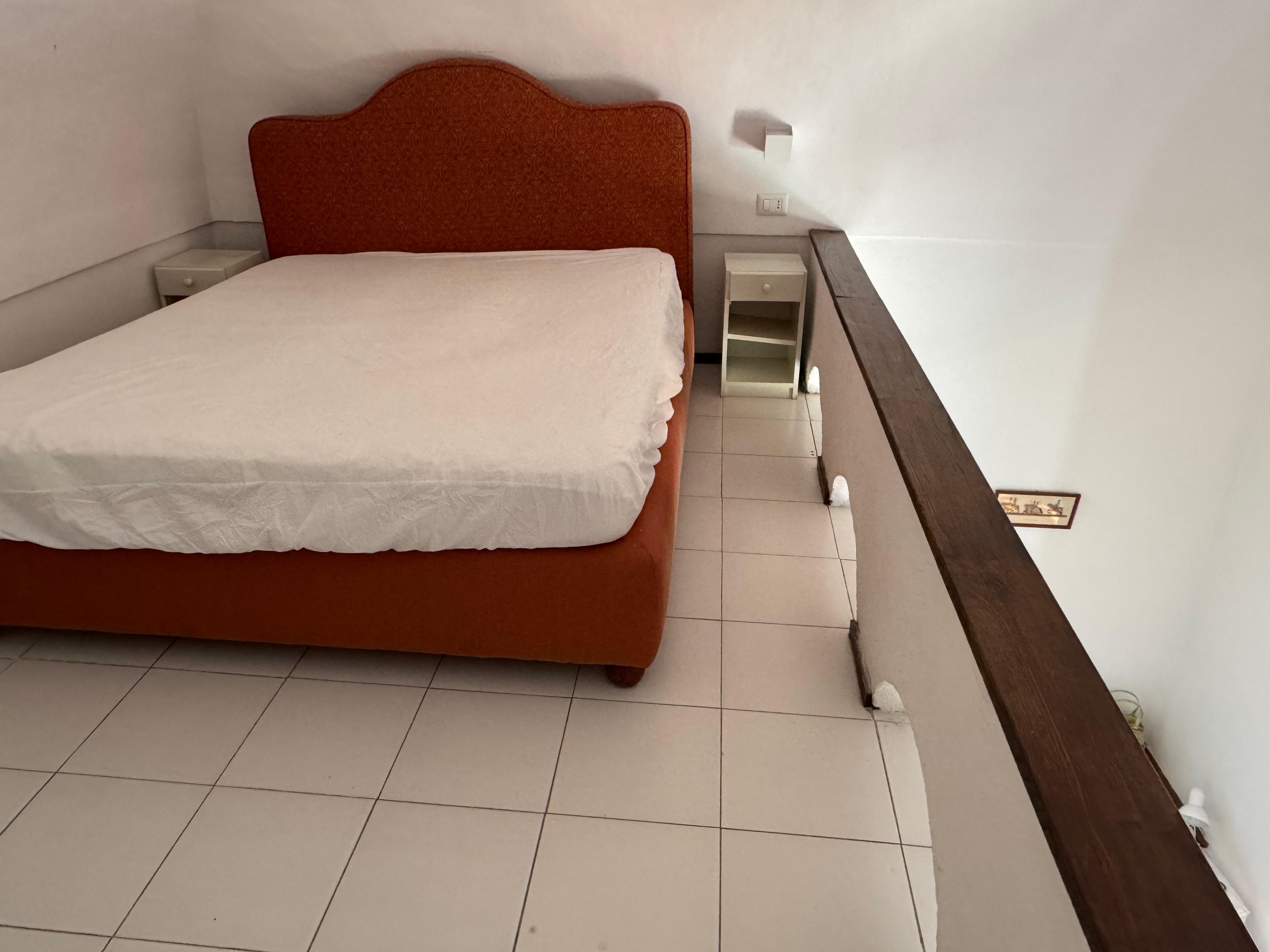 The main bedroom/loft