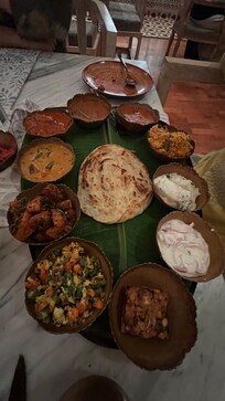 Vegetarian Thali in one of the restaurant was extraordinary, stimulated all parts of palette and parts of brain. Very tasty and well thought of variety . Thank you.