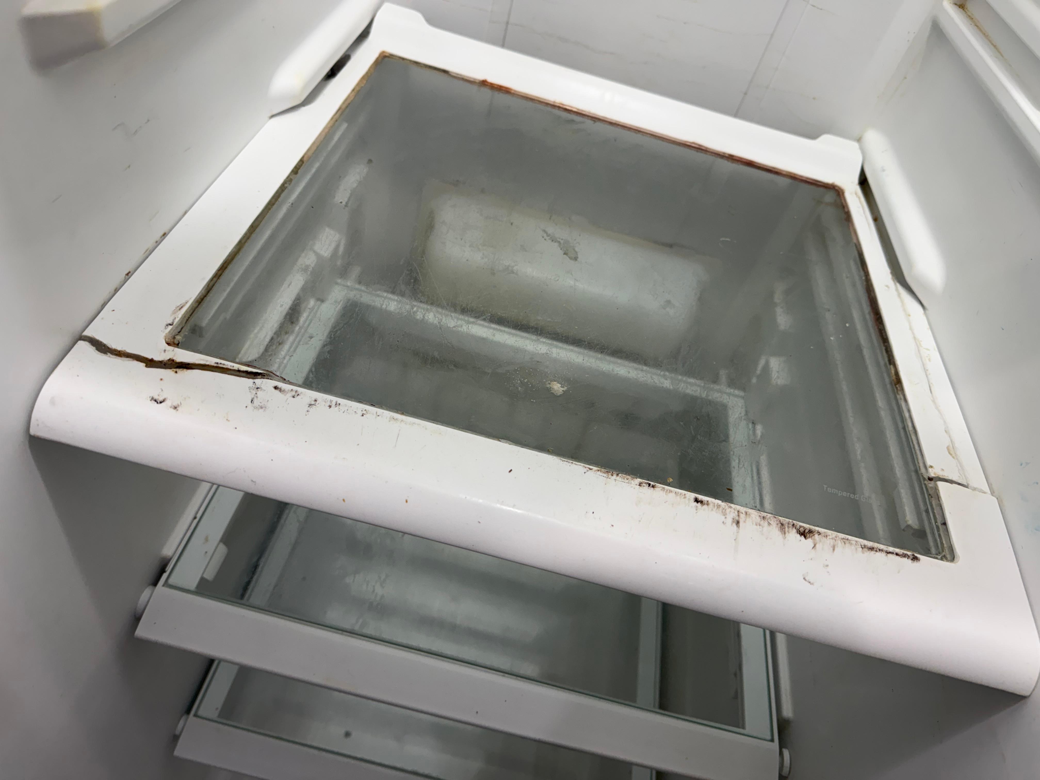 Disgusting filthy fridge 