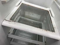 Disgusting filthy fridge