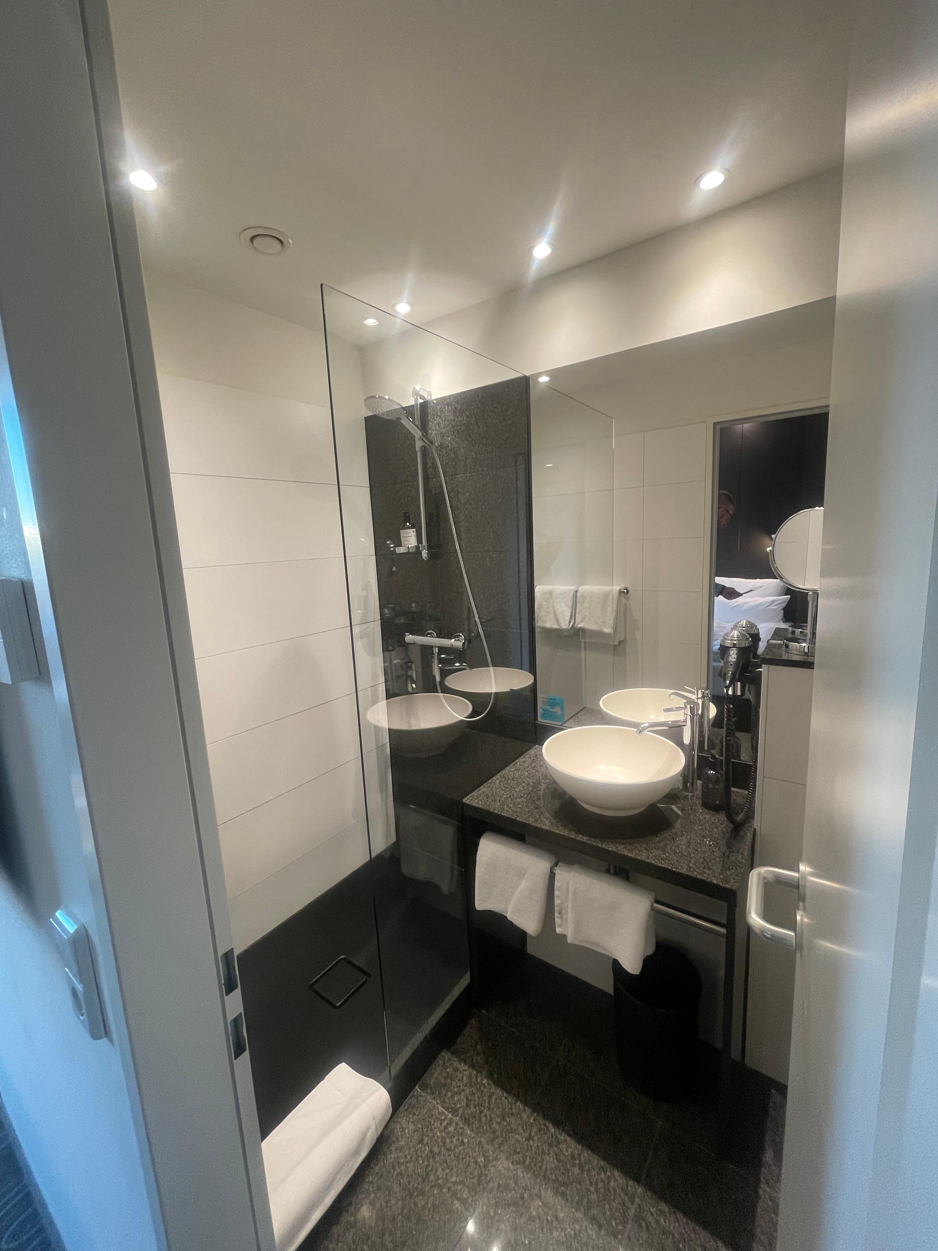 Sehr sauber, Handtücher top