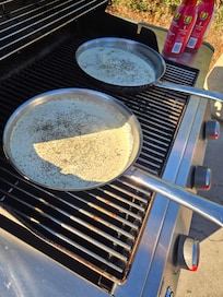Imagine making a delicate Alfredo sauce on a BBQ grill with uneven heat. It was a fiasco! We spent a lot of money for the ingredients for the sauce which we were not compensated for.