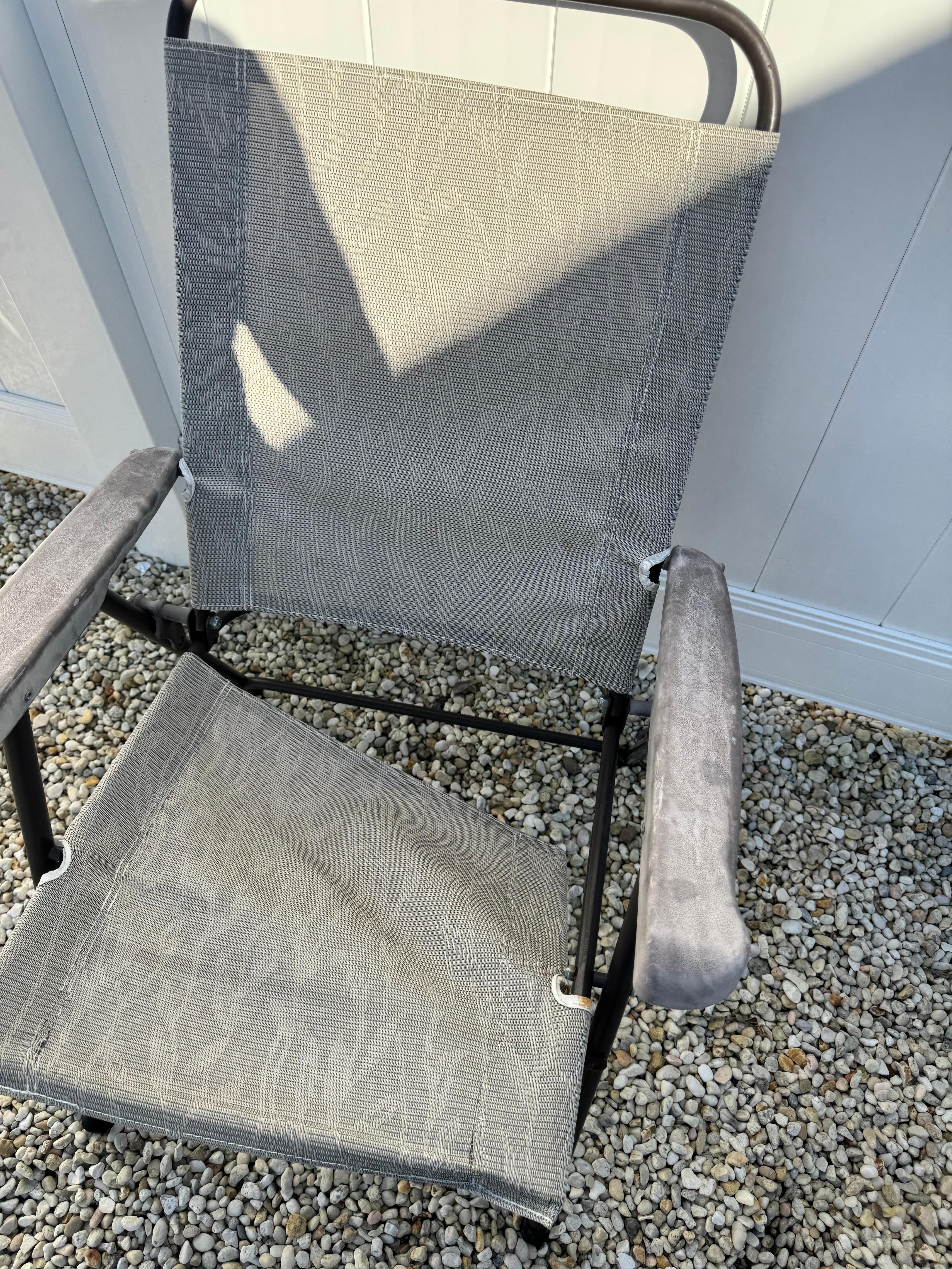 One of the broken pieces of furniture 