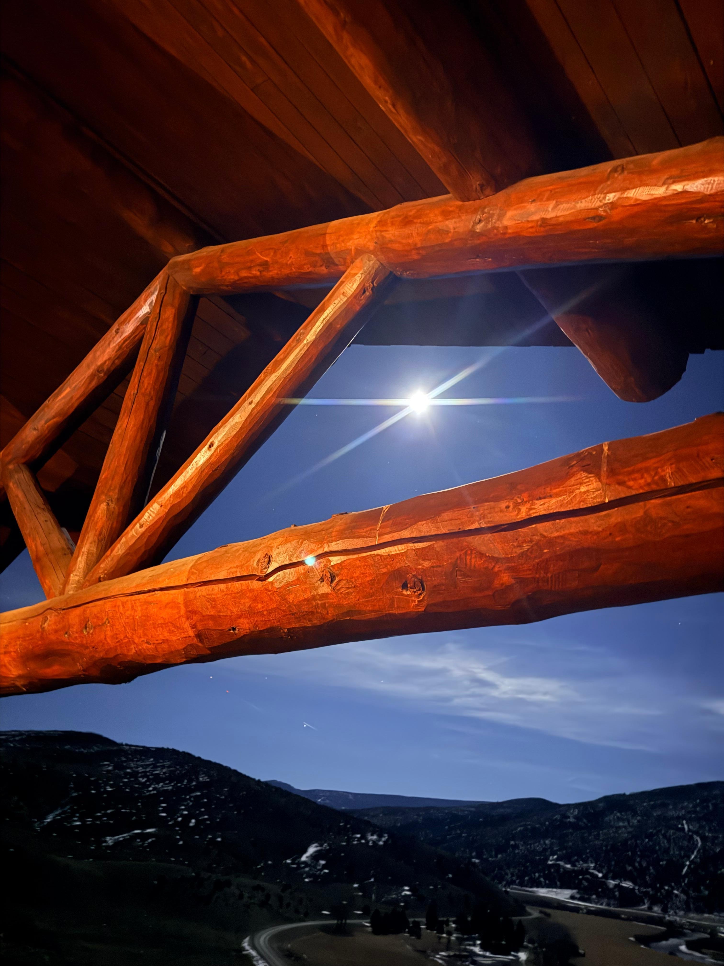 Perfect place to view the full moon