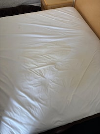 Urine stain in bed