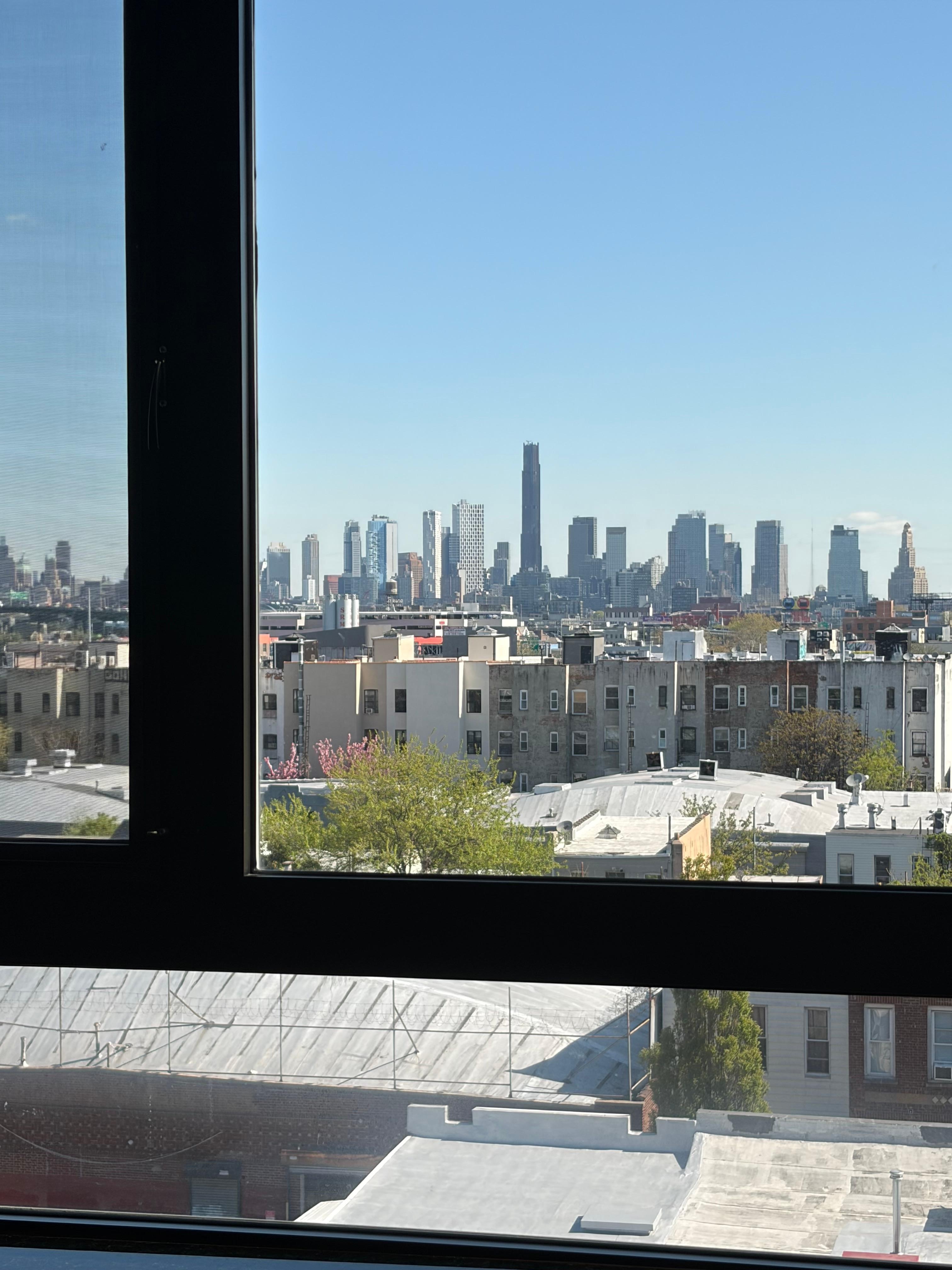 This is the incredible view from the room I stayed in (#603)! 