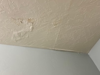 Damage in the bathroom