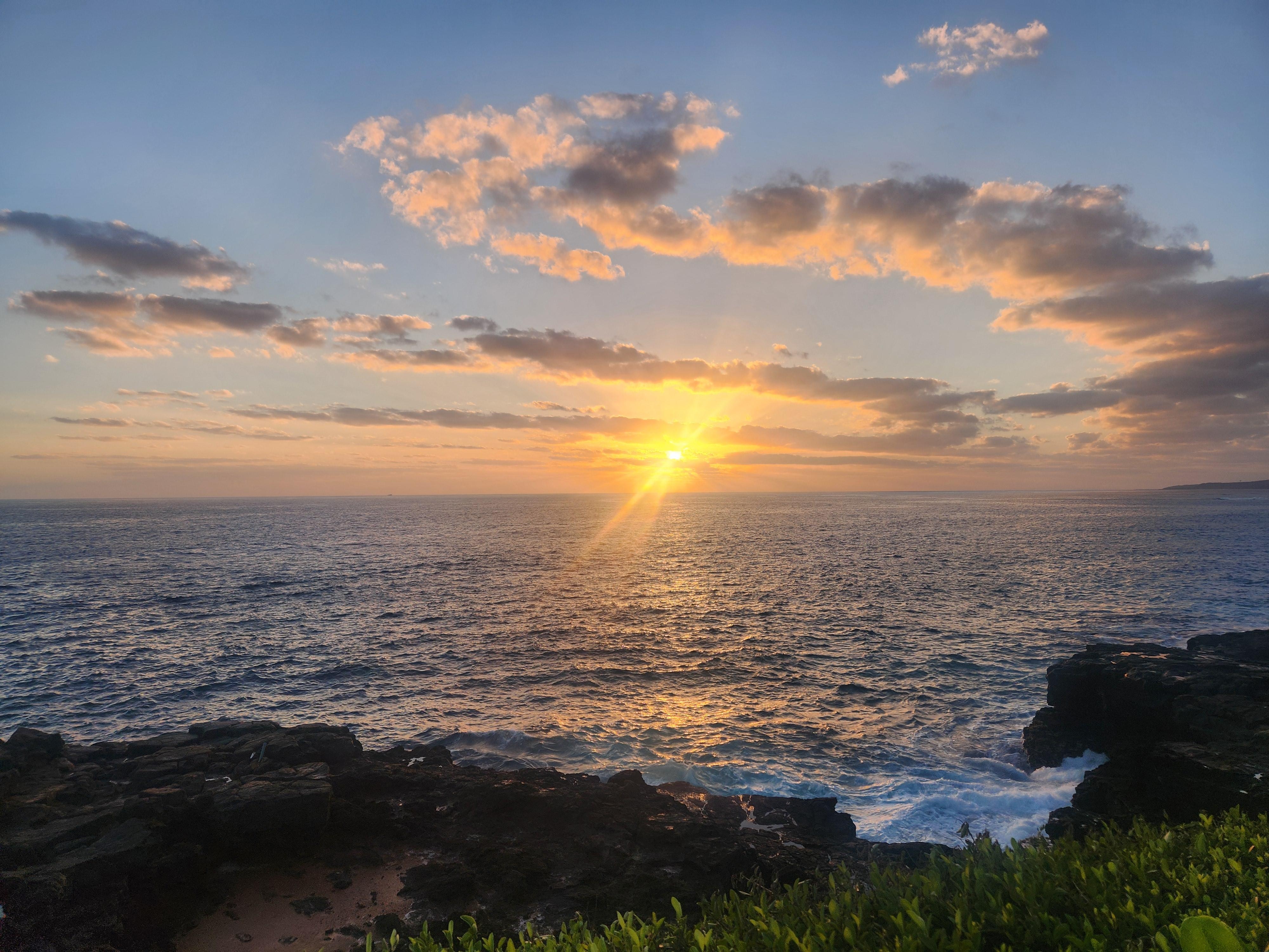 Sunsets from property are spectacular 