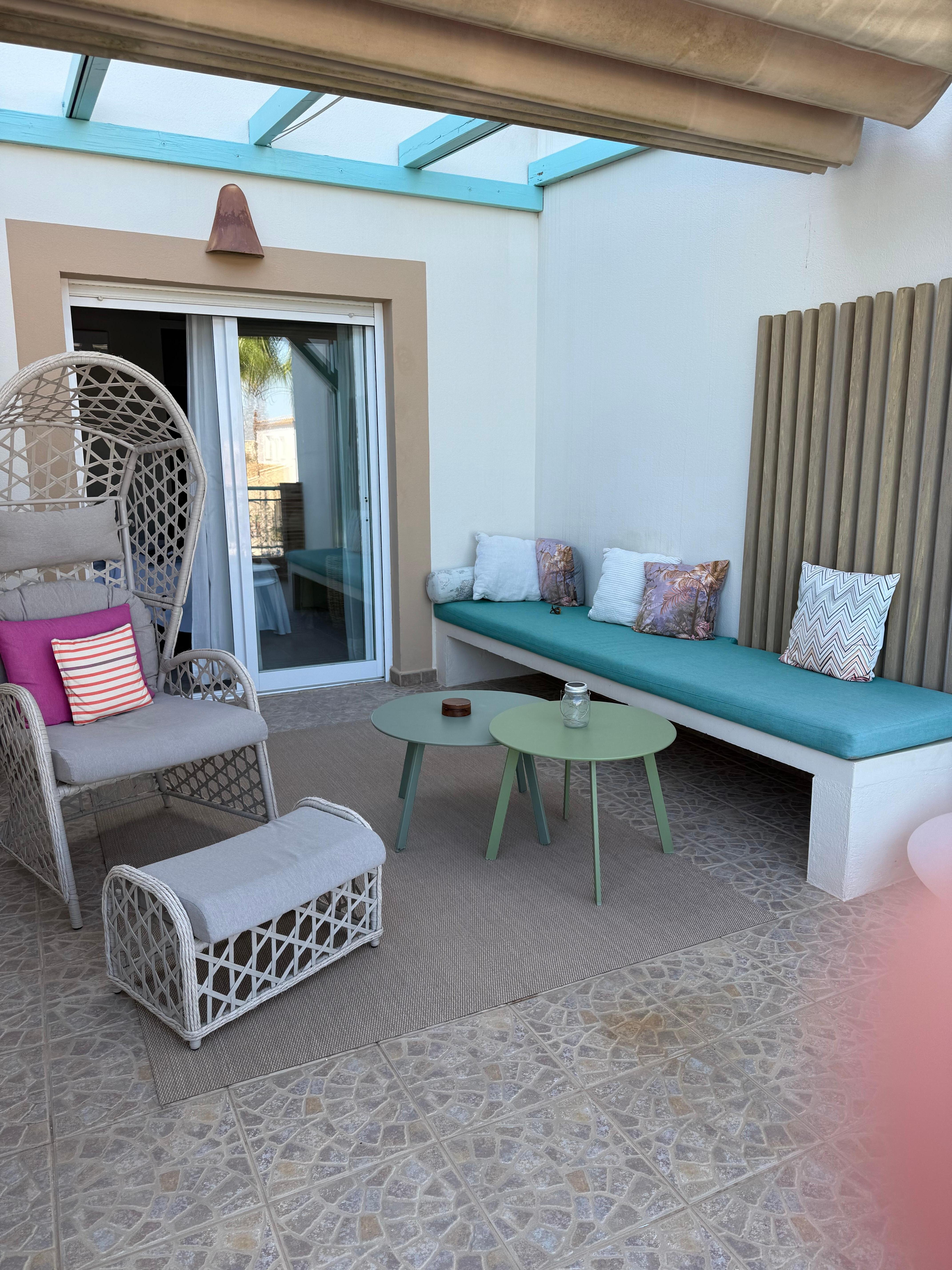 Terrasse aménagée