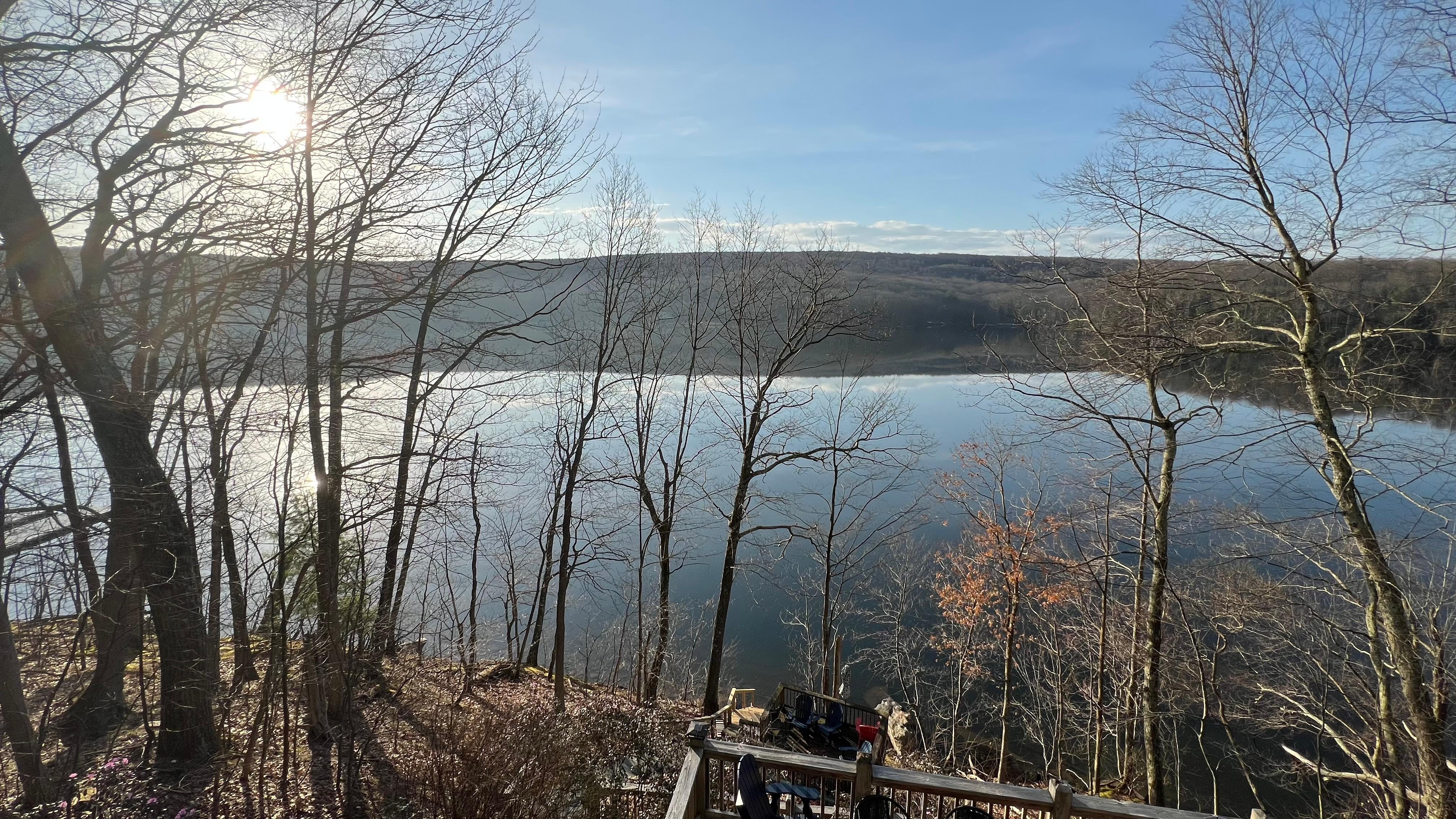 Beautiful view of the lake