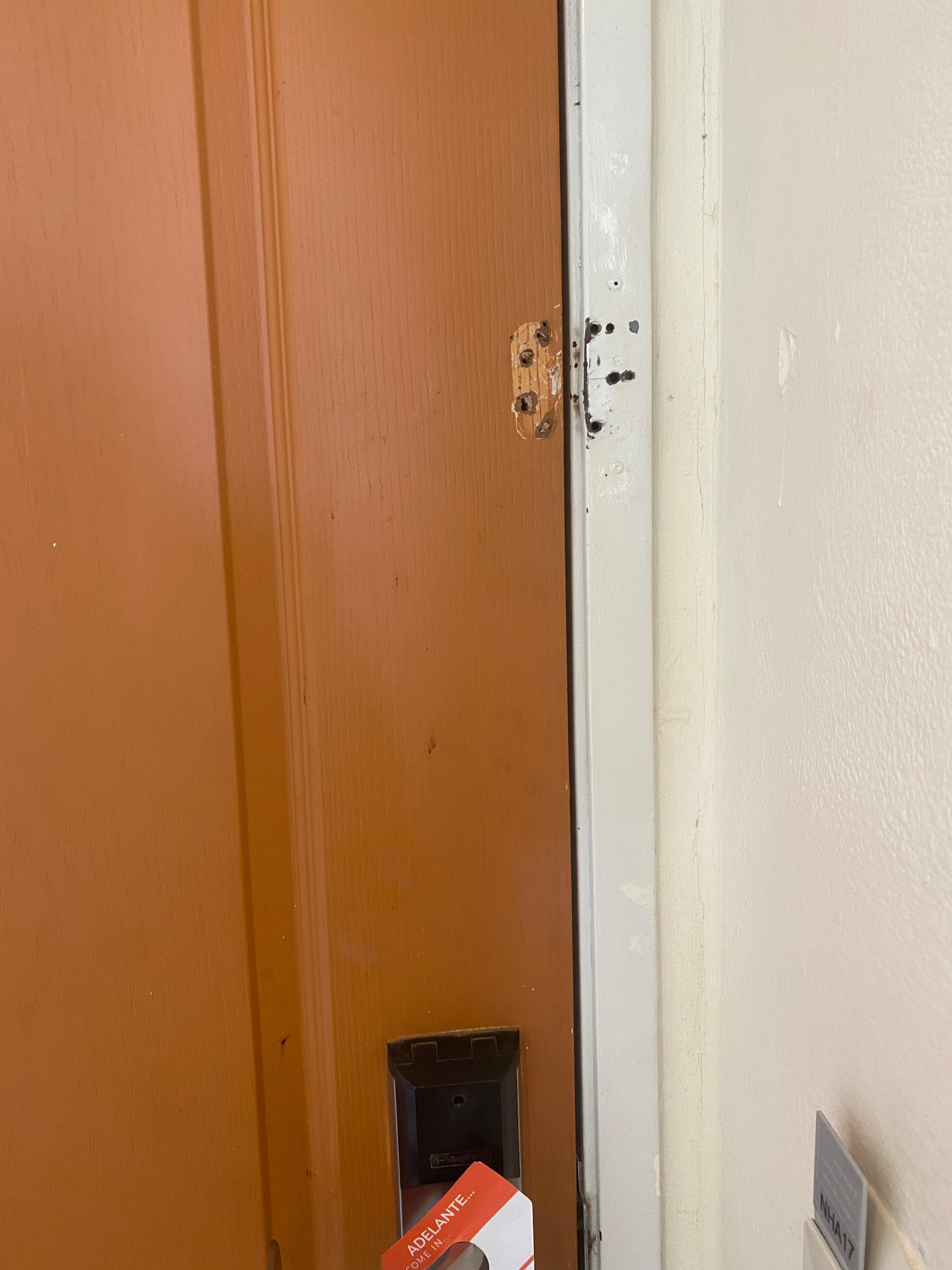 Missing safety lock