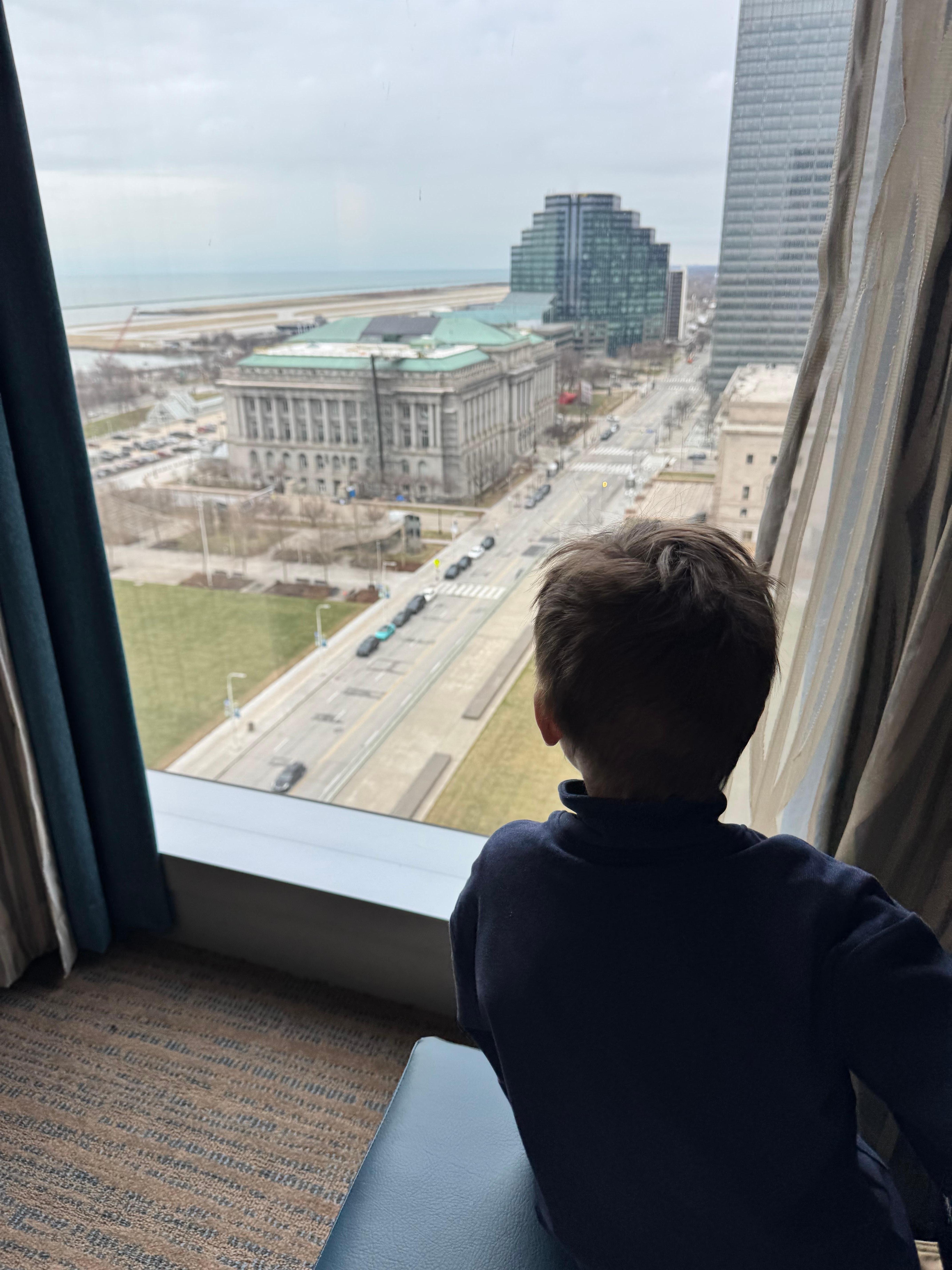 We all loved the view! 