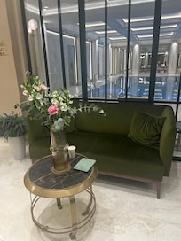 Pool/gym reception